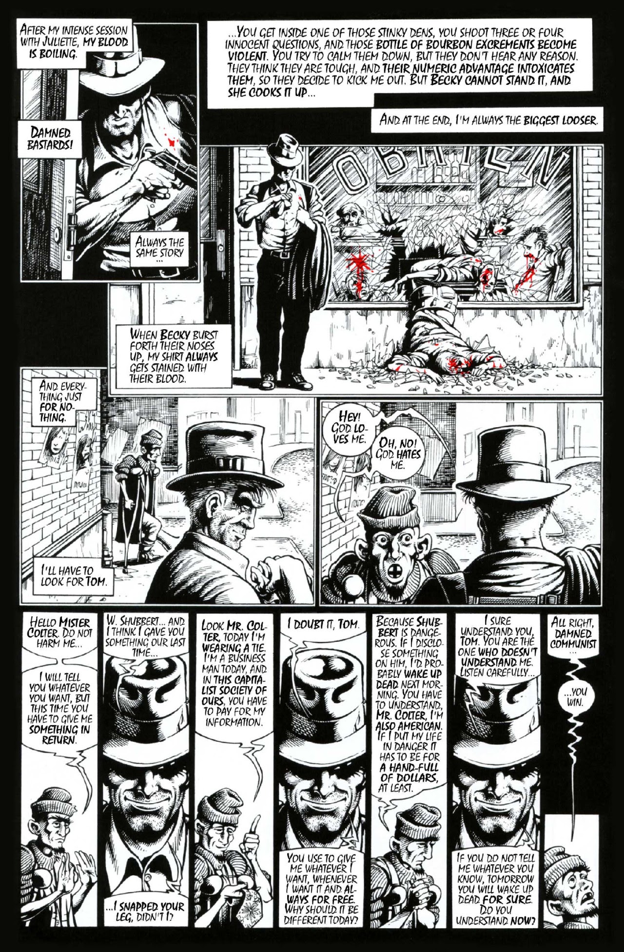 Read online Born in Hell comic -  Issue #2 - 10