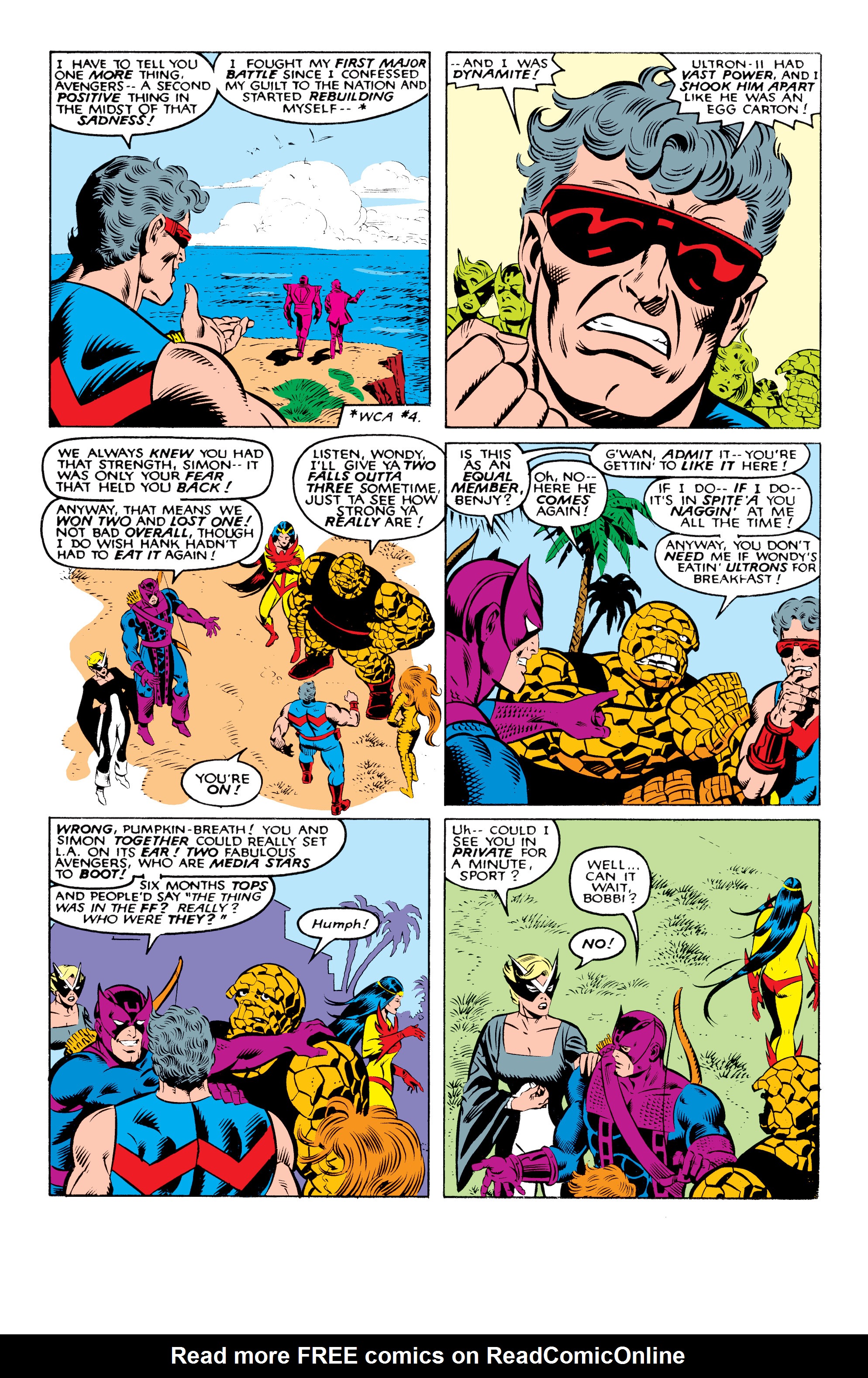 Read online Avengers West Coast Epic Collection: How The West Was Won comic -  Issue #Avengers West Coast Epic Collection Lost in Space-Time (Part 1) - 11