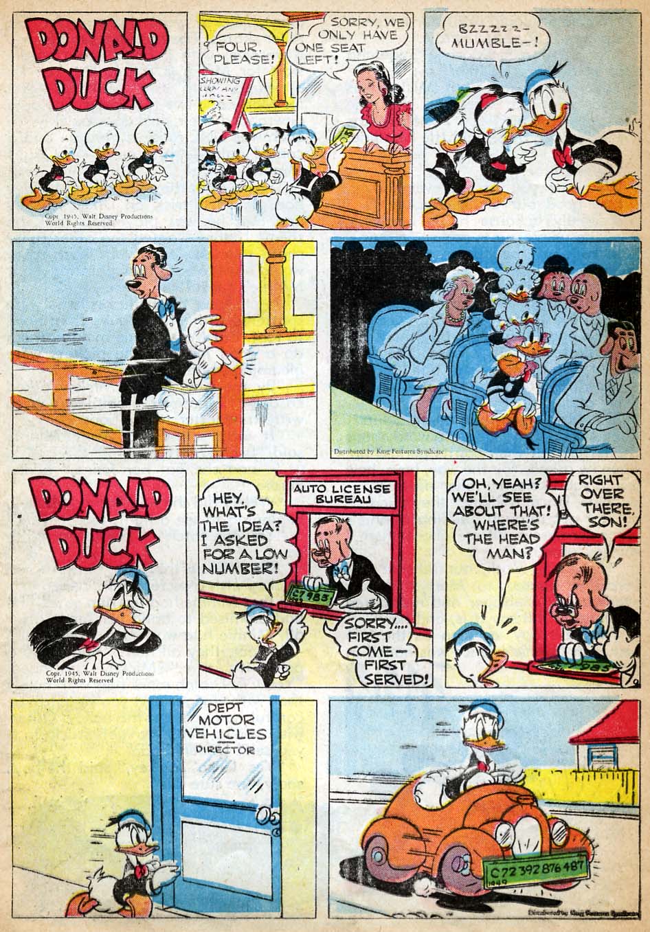 Read online Walt Disney's Comics and Stories comic -  Issue #101 - 36
