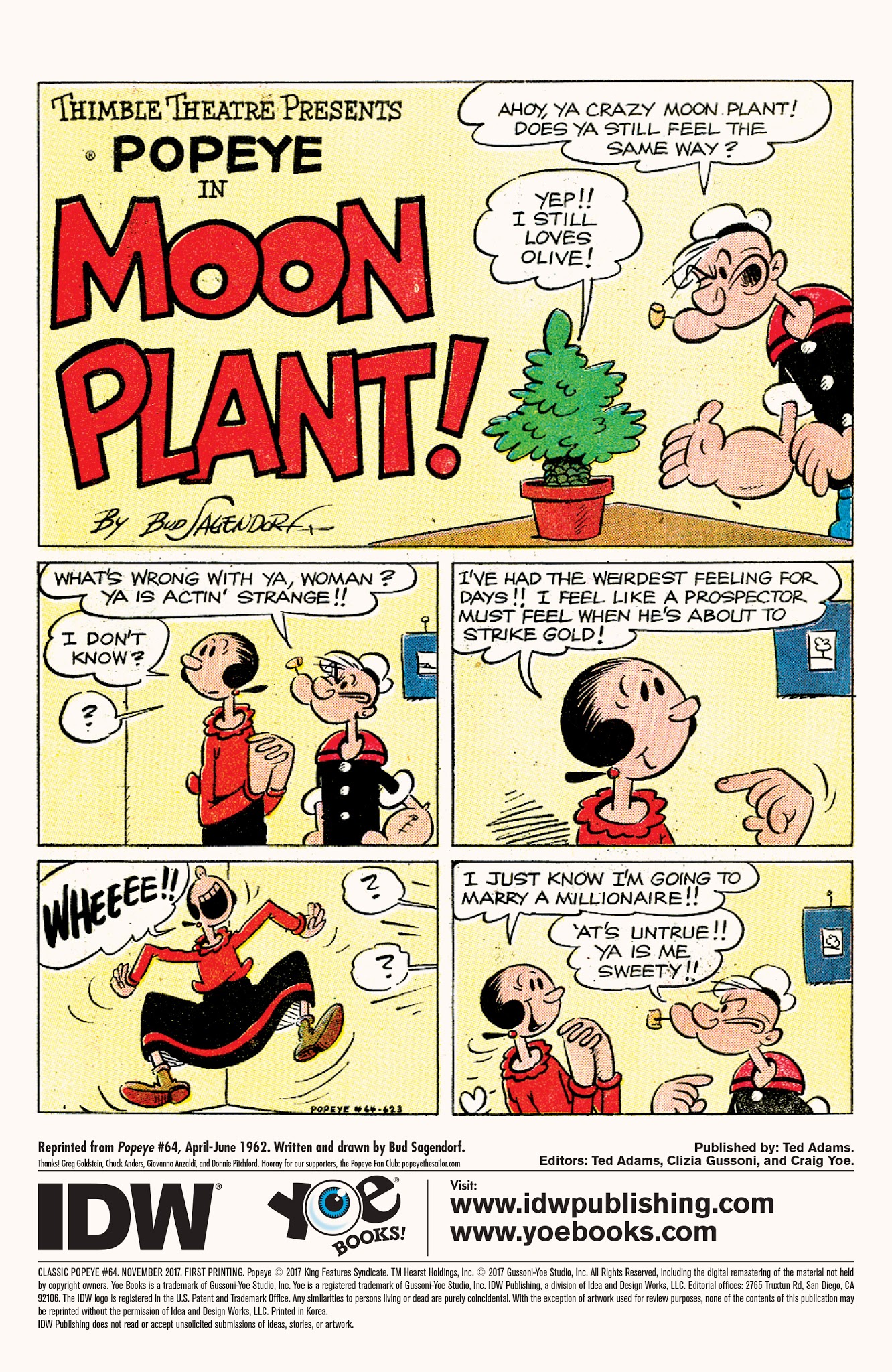 Read online Classic Popeye comic -  Issue #64 - 3