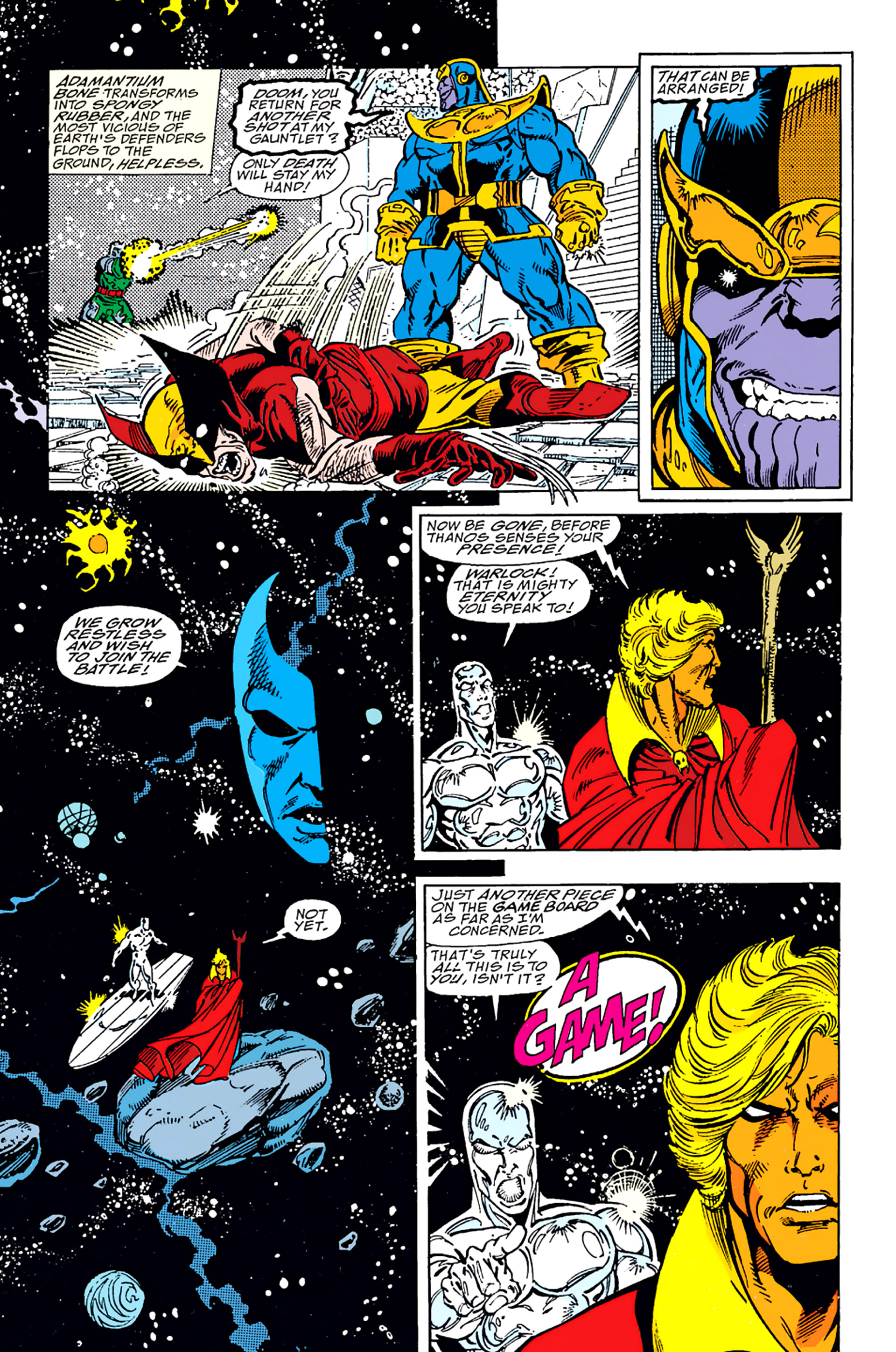 Read online Infinity Gauntlet (1991) comic -  Issue #4 - 19