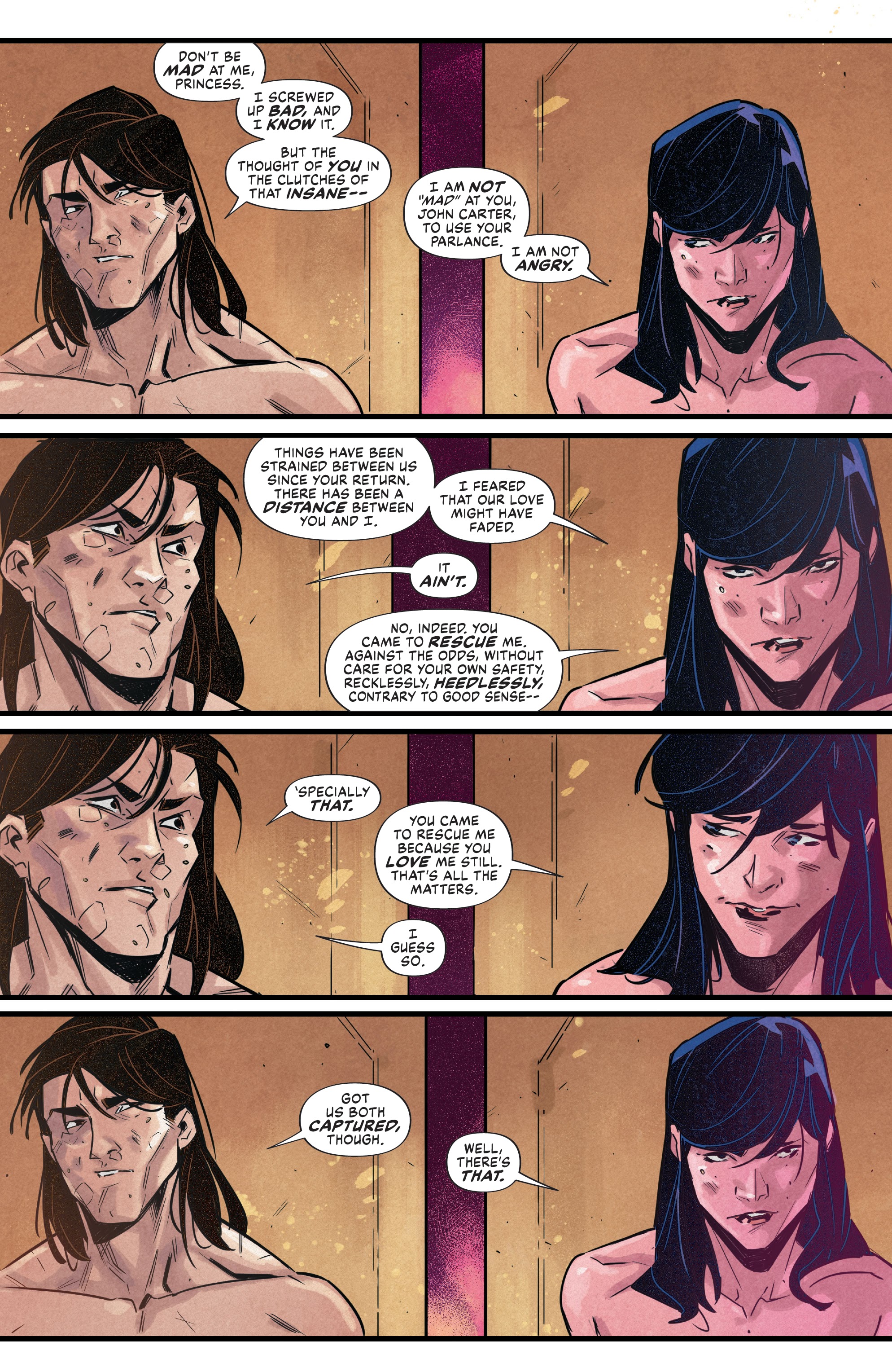 Read online Dejah Thoris vs. John Carter of Mars comic -  Issue #4 - 7