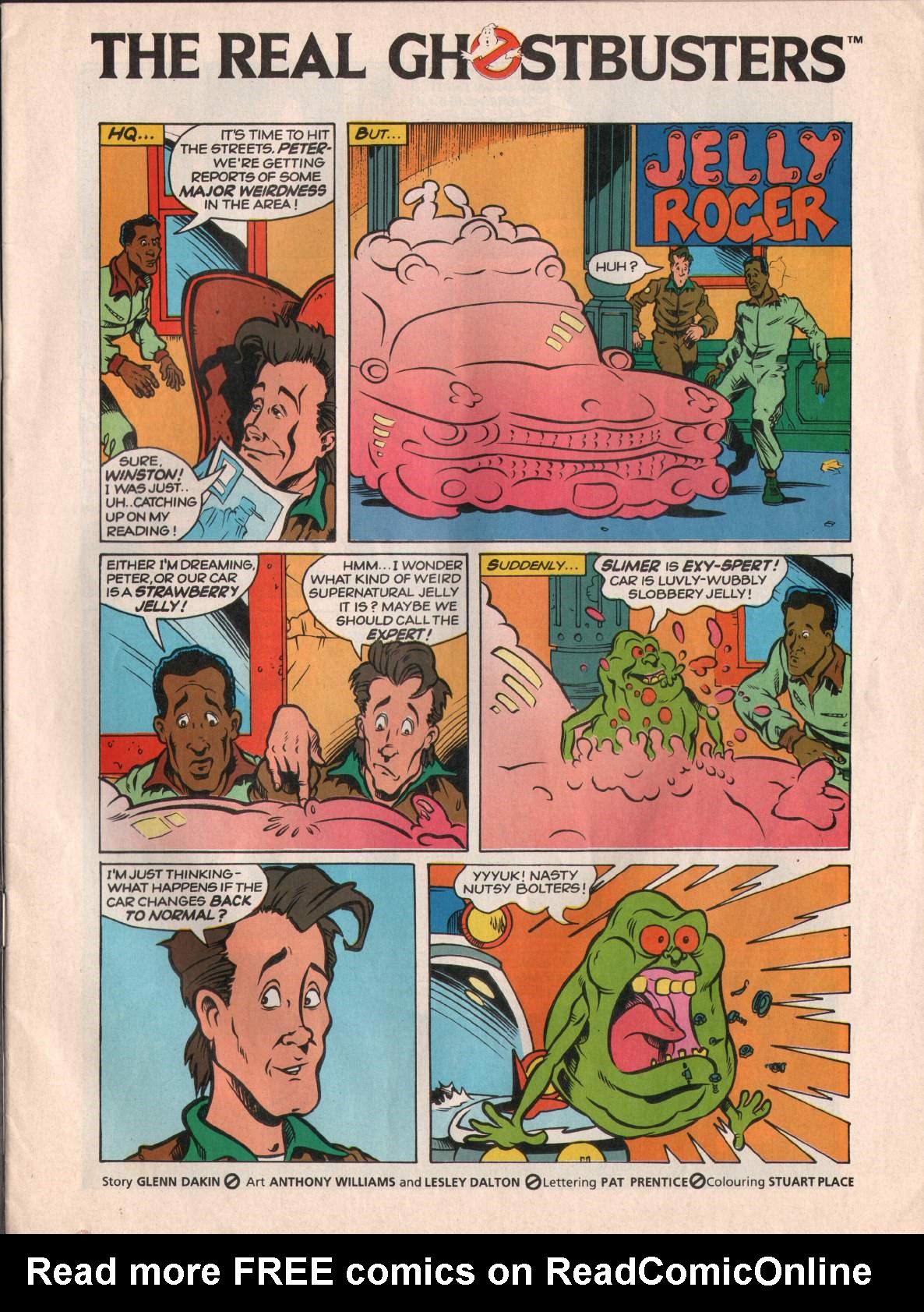 Read online The Real Ghostbusters comic -  Issue #170 - 19