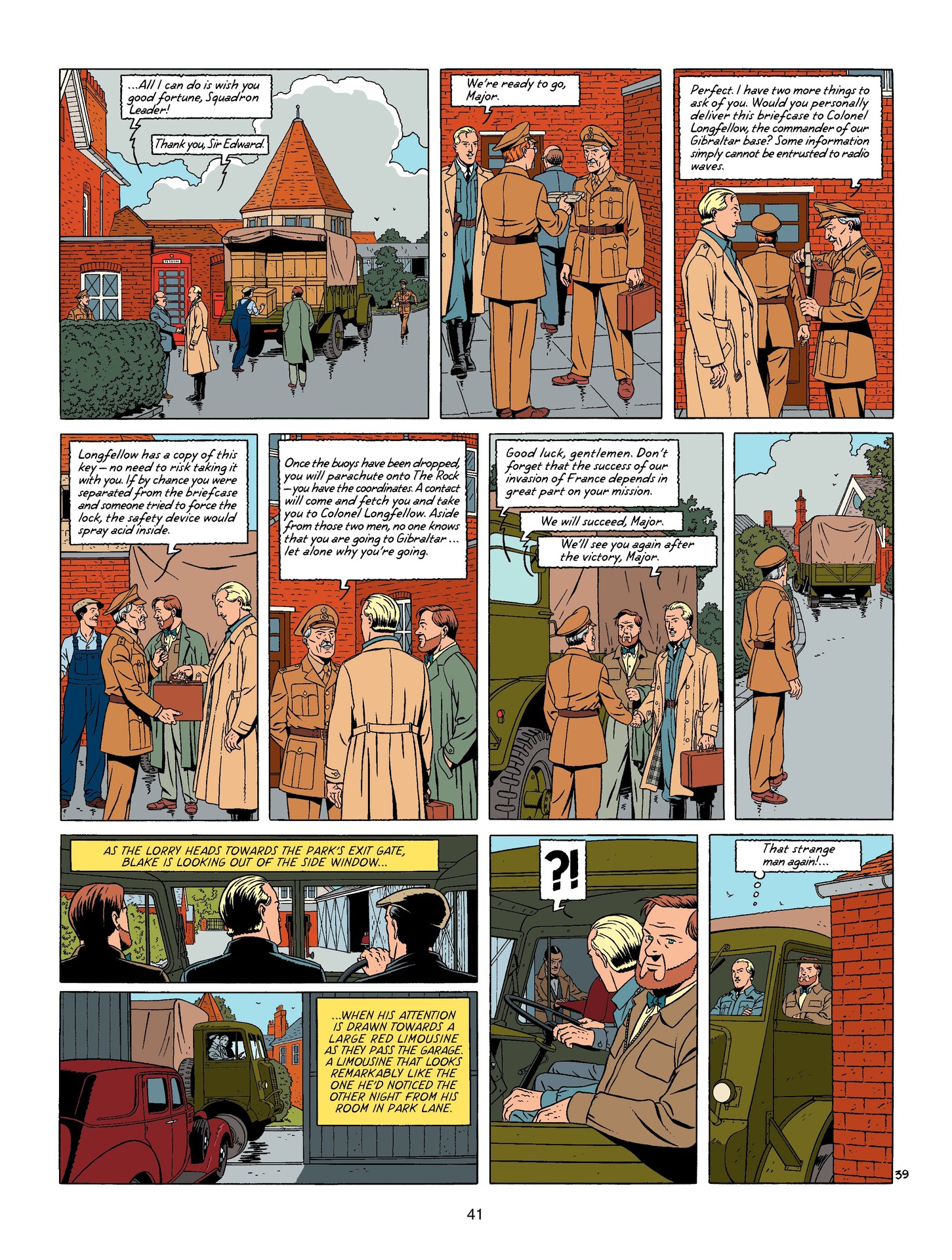 Read online Blake & Mortimer comic -  Issue #21 - 41