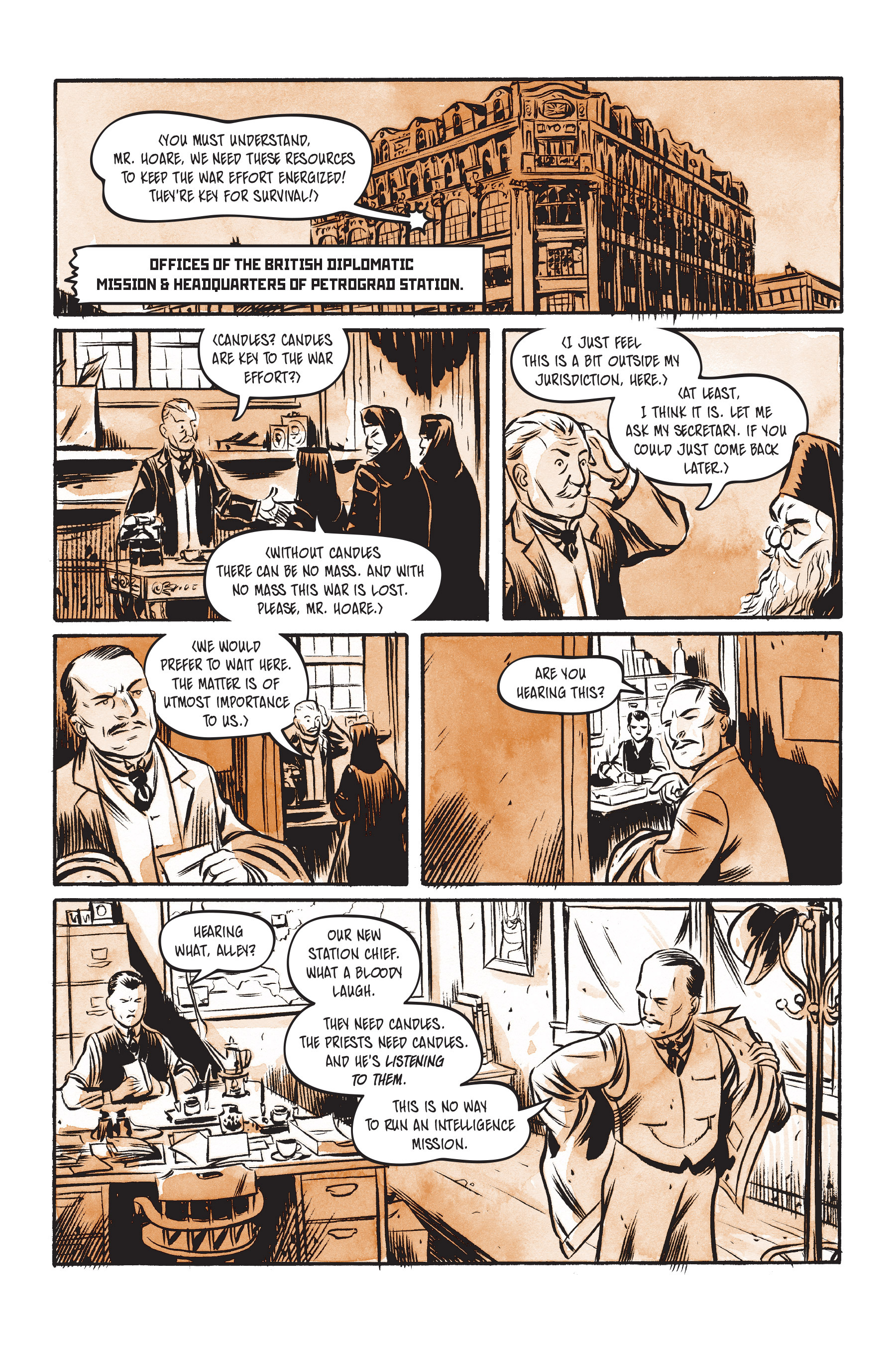 Read online Petrograd comic -  Issue # TPB (Part 1) - 34