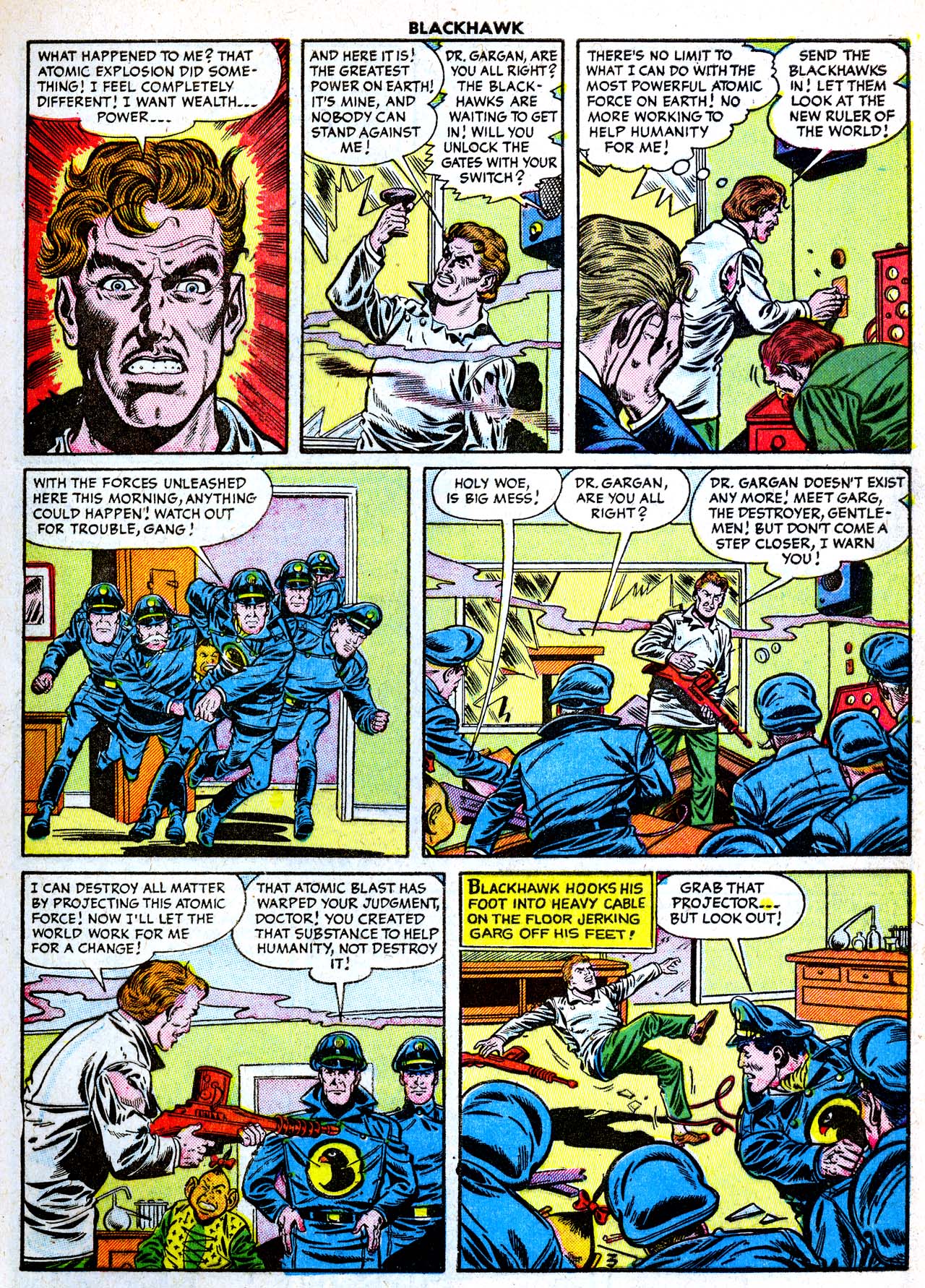 Read online Blackhawk (1957) comic -  Issue #93 - 5