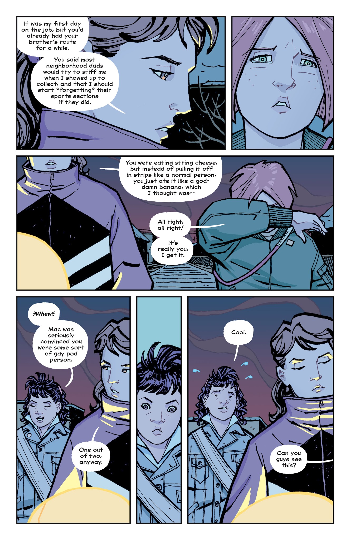 Read online Paper Girls comic -  Issue #20 - 19