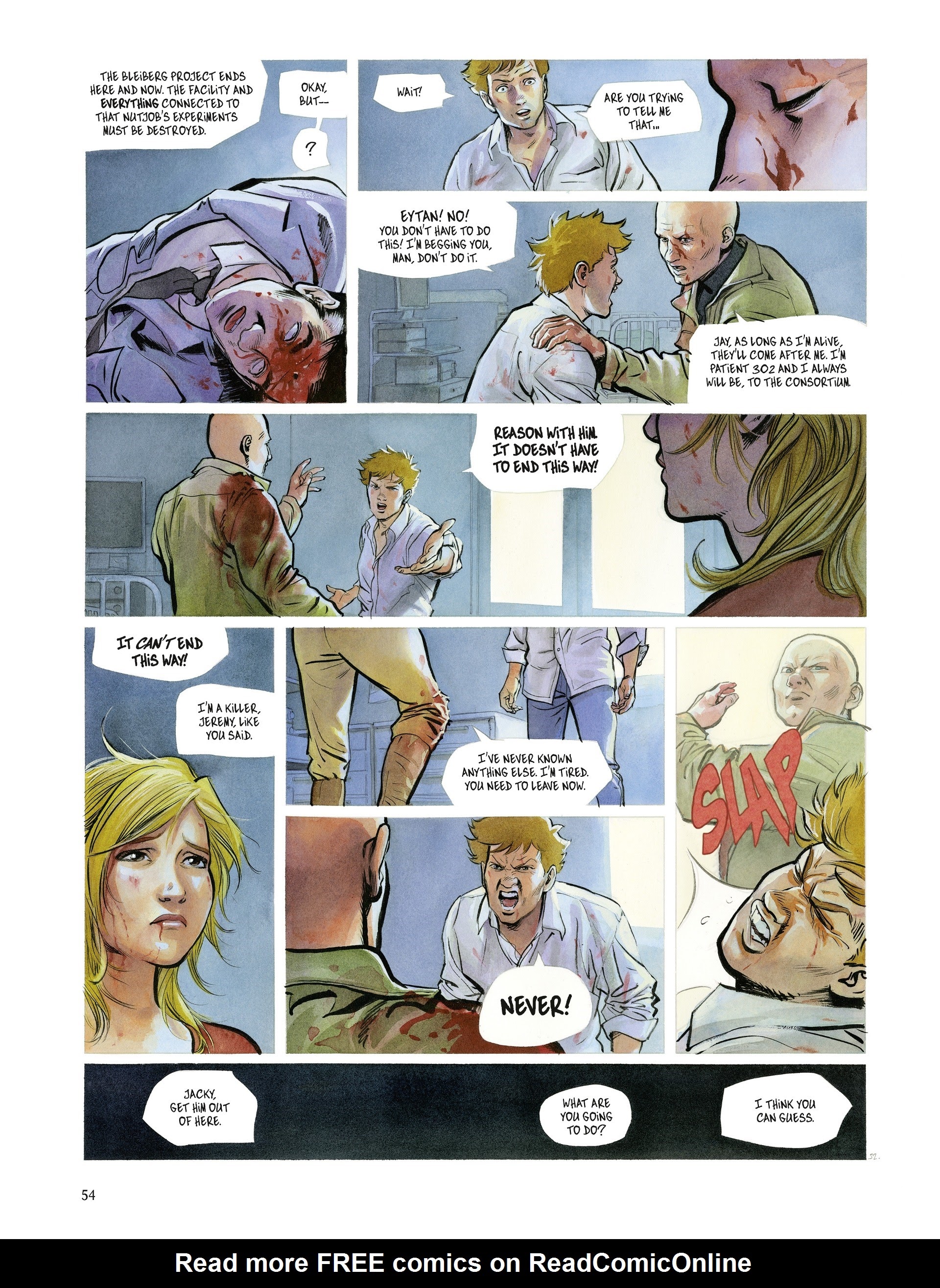 Read online The Bleiberg Project comic -  Issue #3 - 56