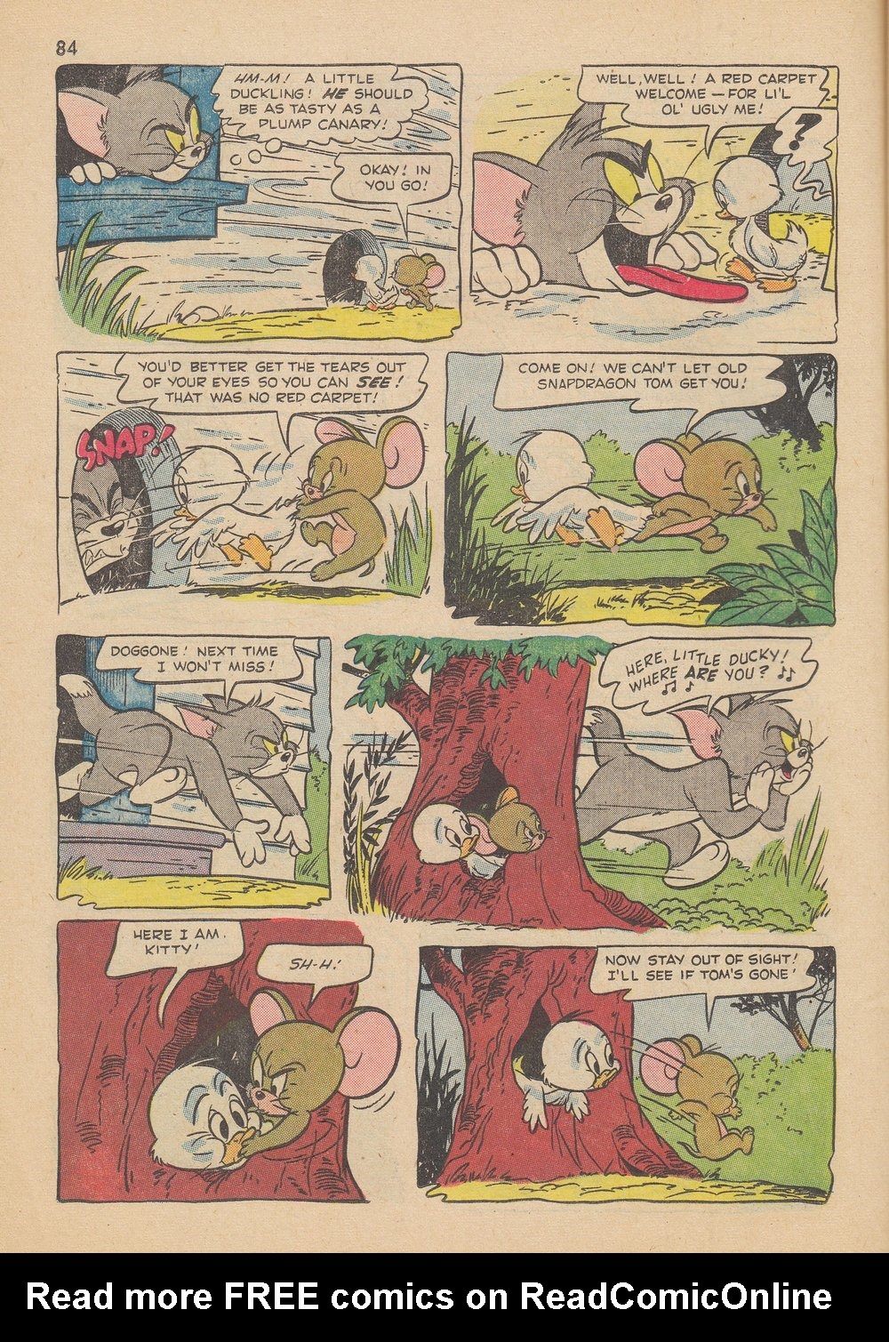 Read online M.G.M.'s Tom and Jerry's Winter Fun comic -  Issue #4 - 87