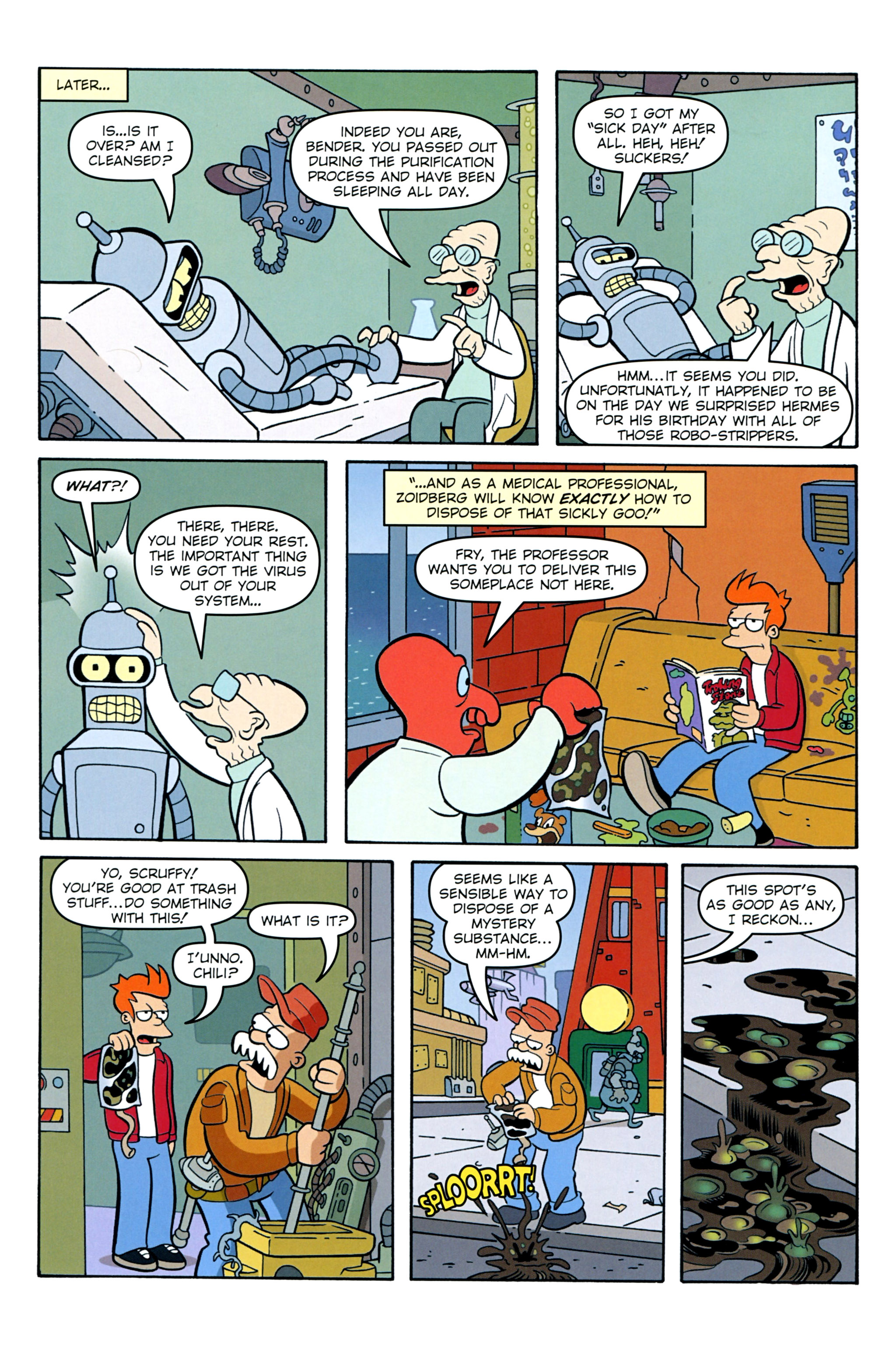 Read online Futurama Comics comic -  Issue #73 - 9