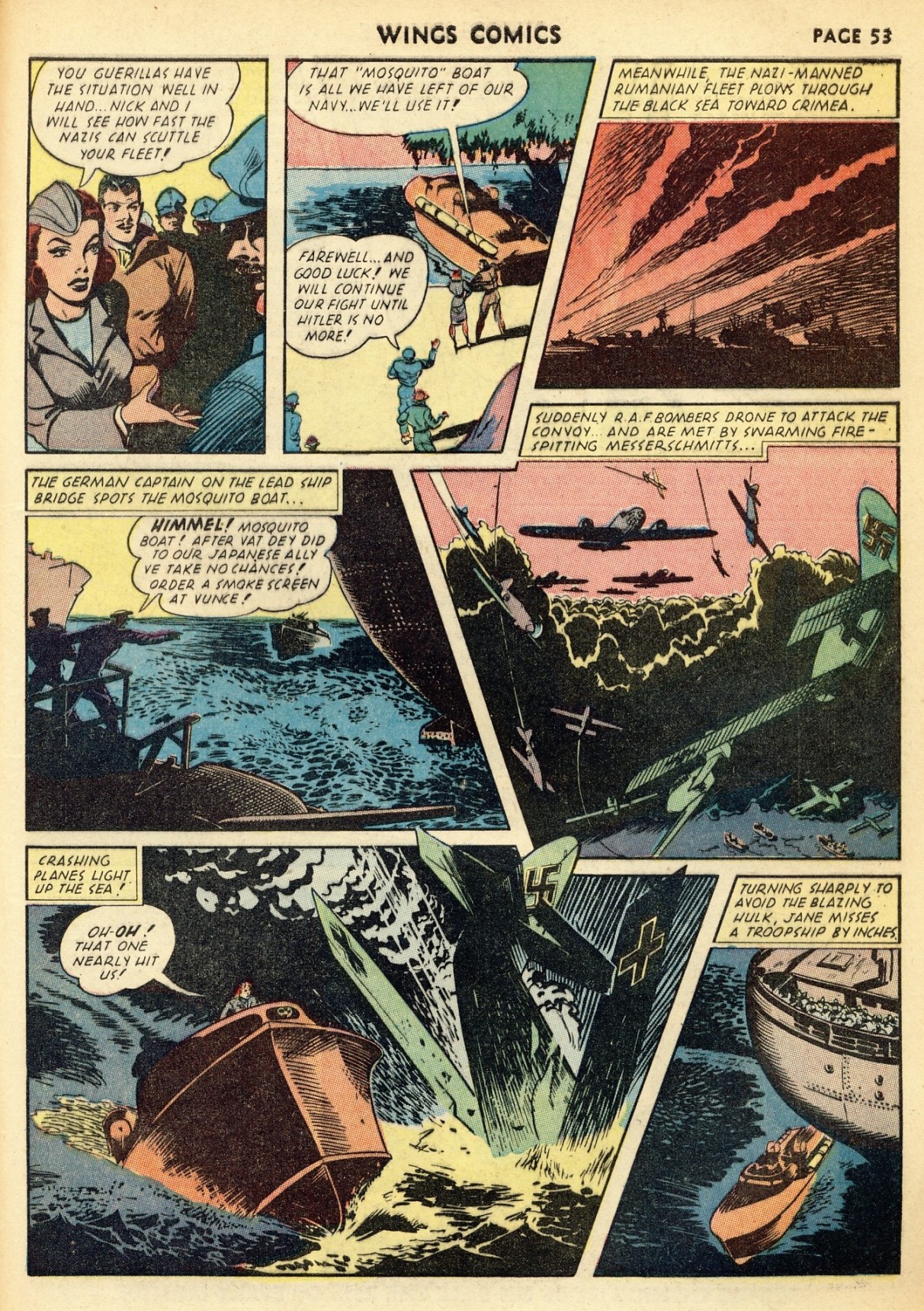 Read online Wings Comics comic -  Issue #23 - 55