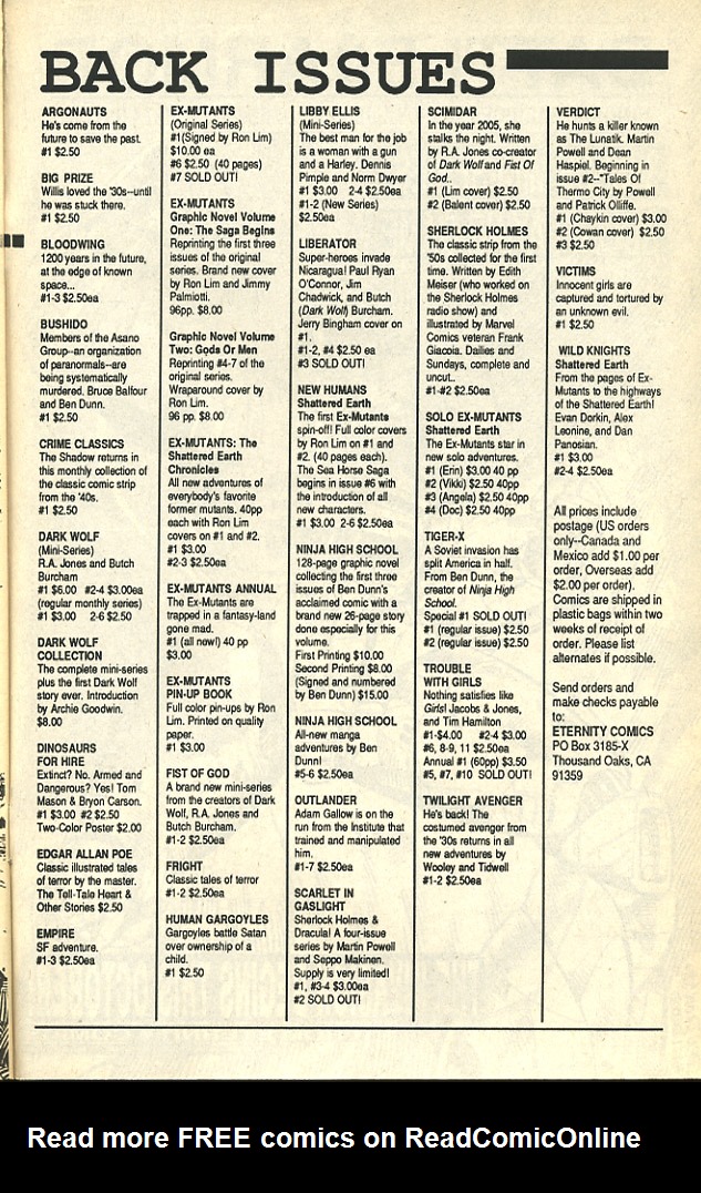 Read online Scimidar (1988) comic -  Issue #2 - 33