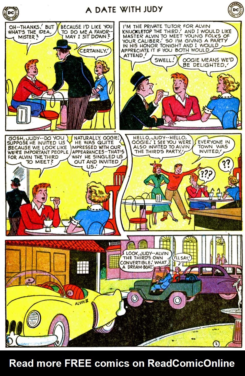 Read online A Date with Judy comic -  Issue #25 - 4