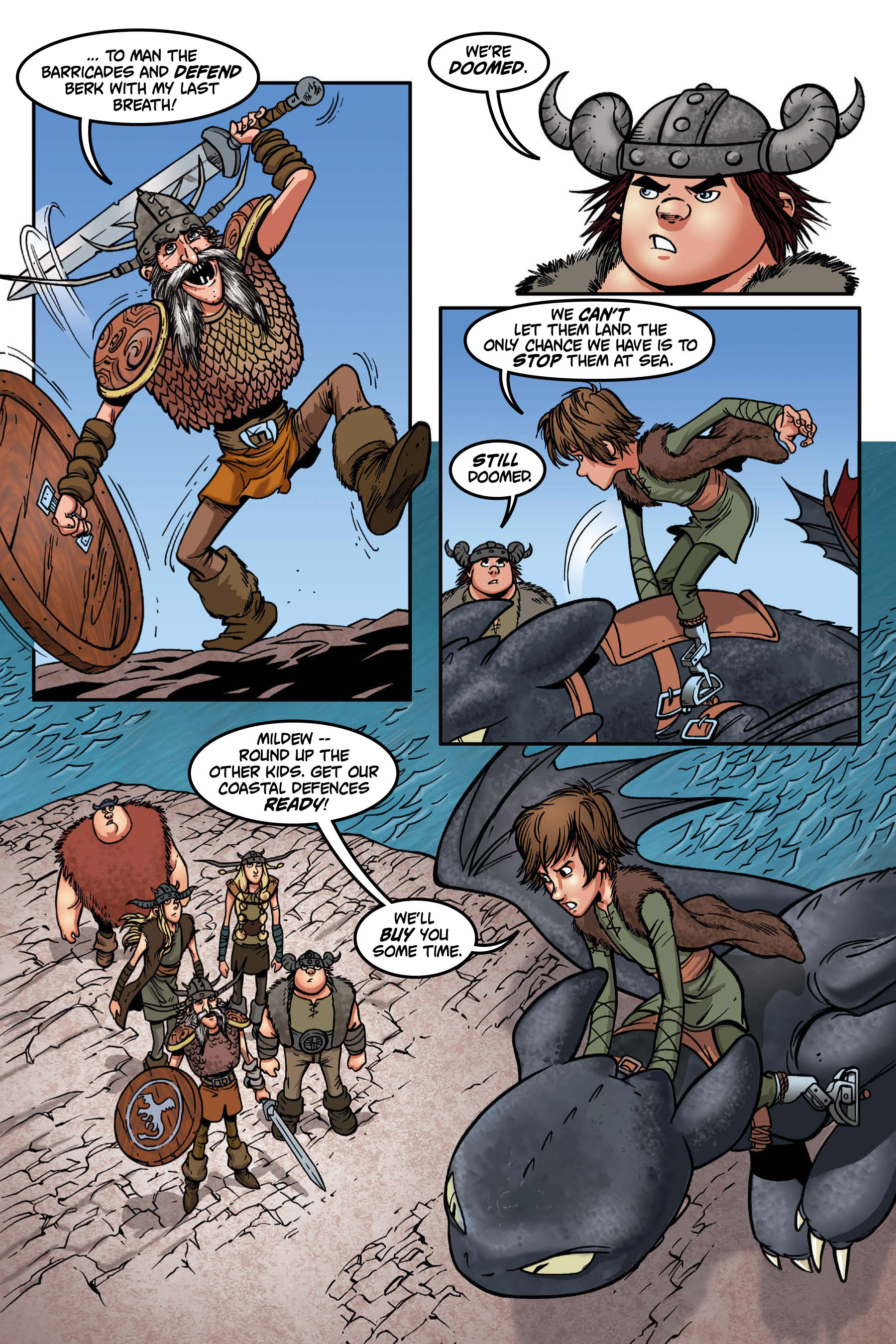 Read online DreamWorks Dragons: Riders of Berk comic -  Issue #2 - 38