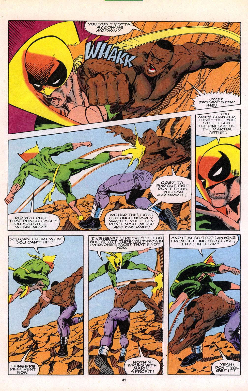 Read online Cage (1992) comic -  Issue #12 - 34