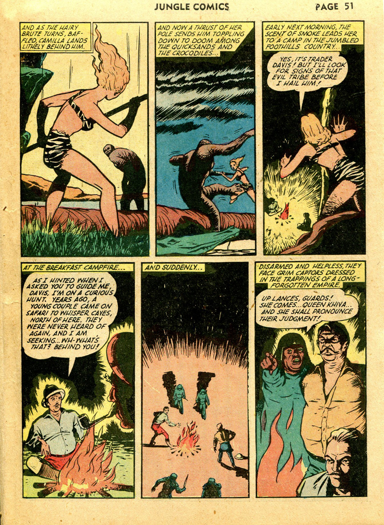 Read online Jungle Comics comic -  Issue #39 - 53