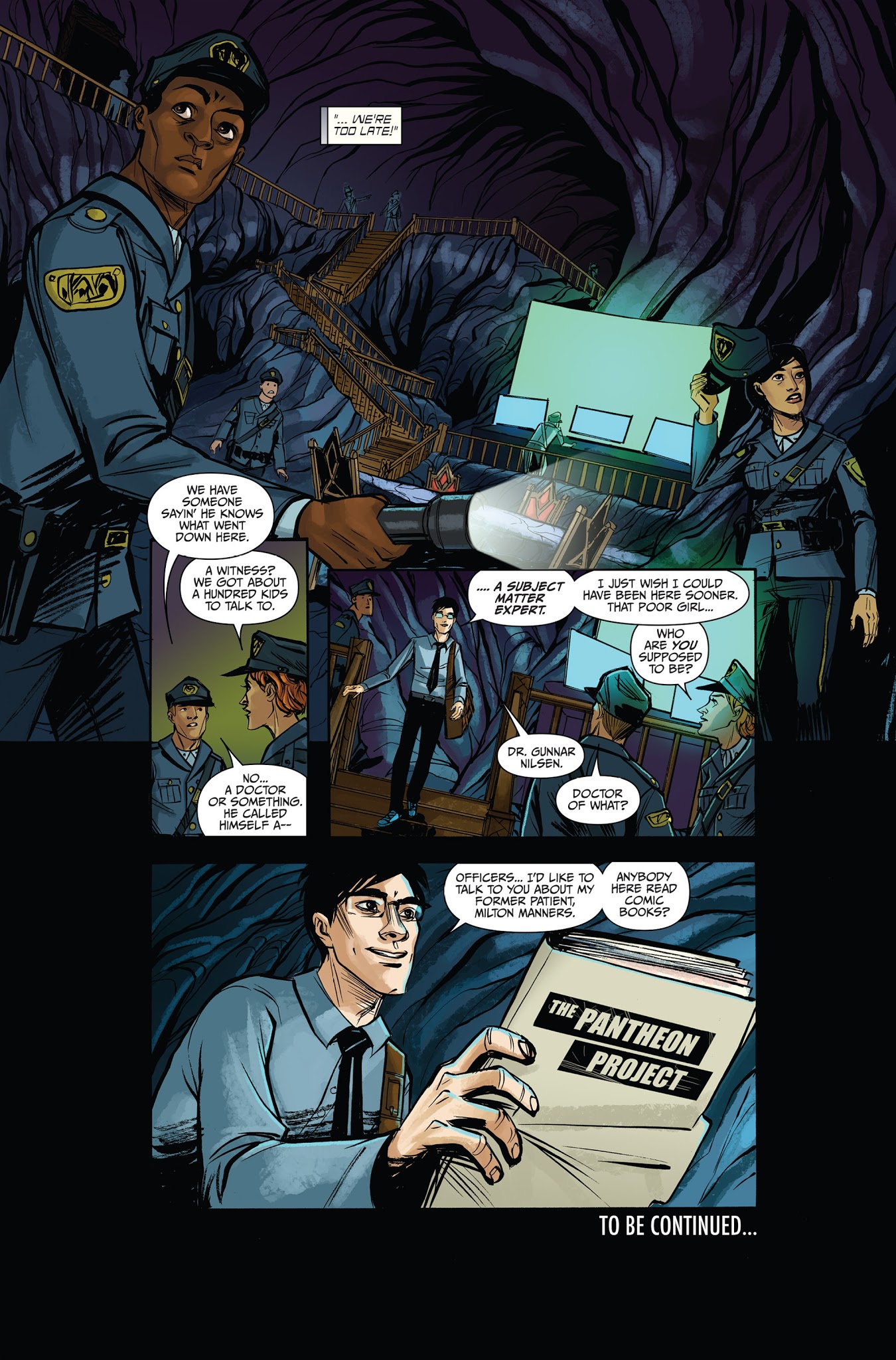 Read online The Pantheon Project comic -  Issue #2 - 26