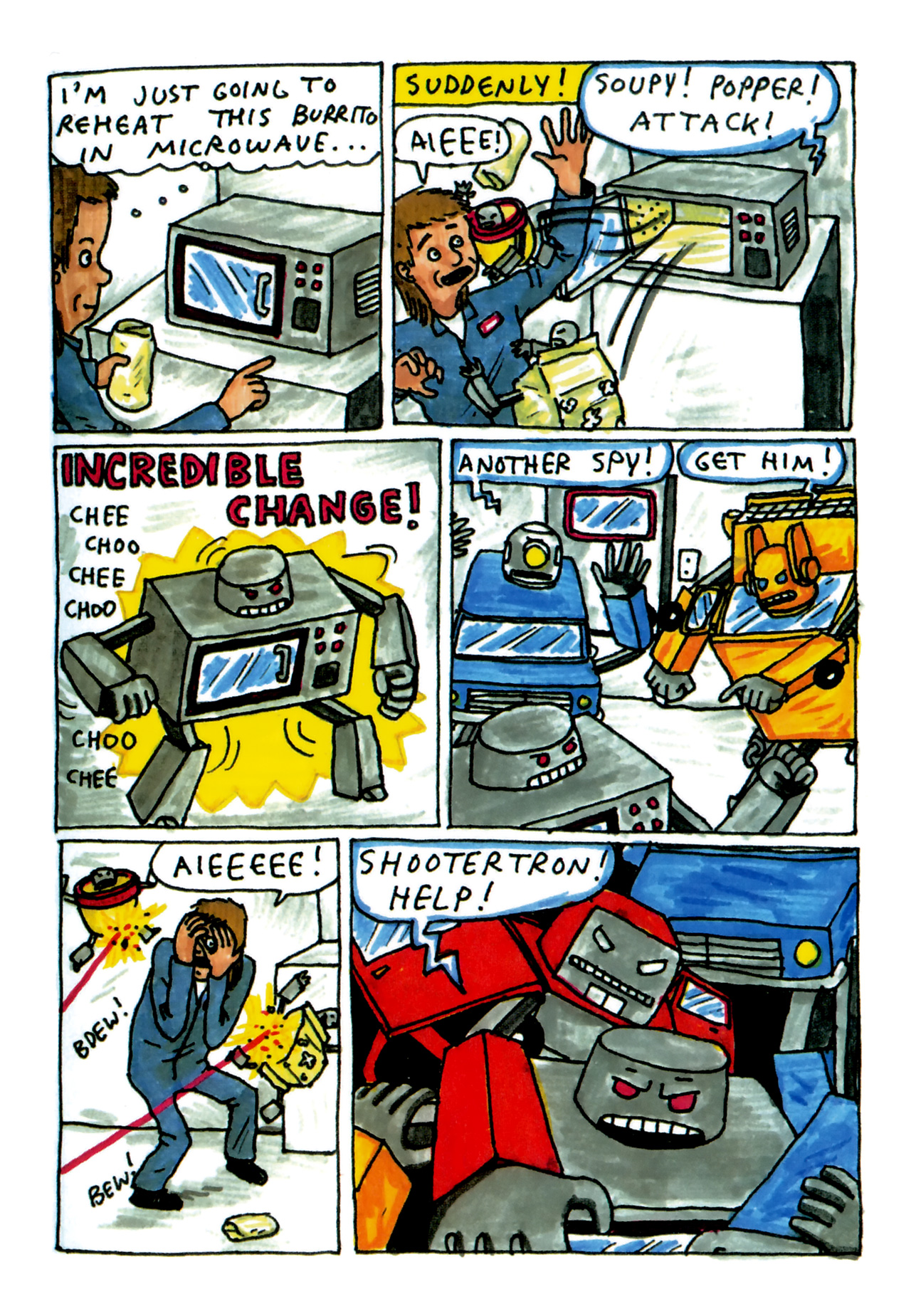 Read online Incredible Change-Bots comic -  Issue # TPB 1 - 83