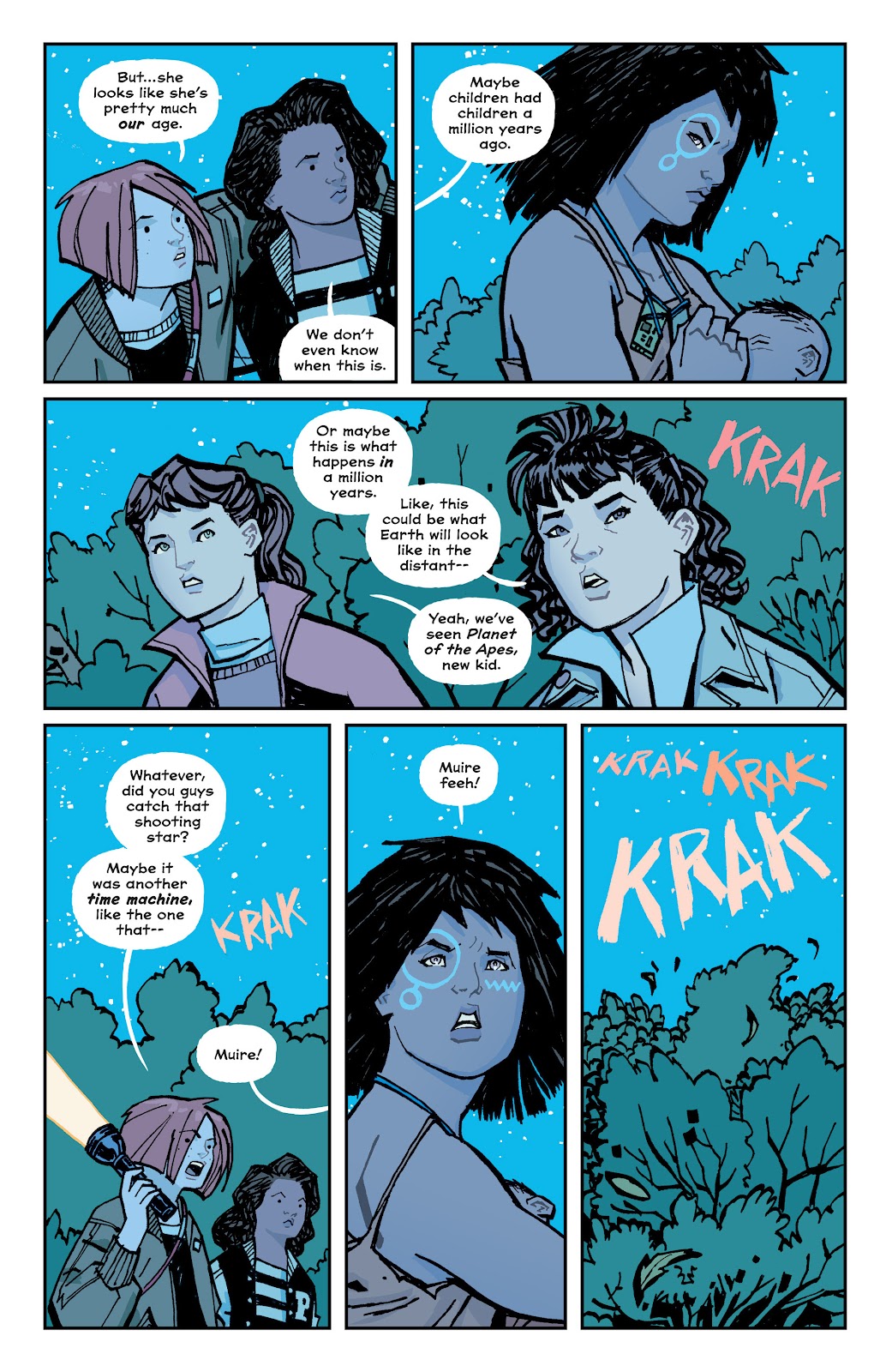 Paper Girls issue 11 - Page 17