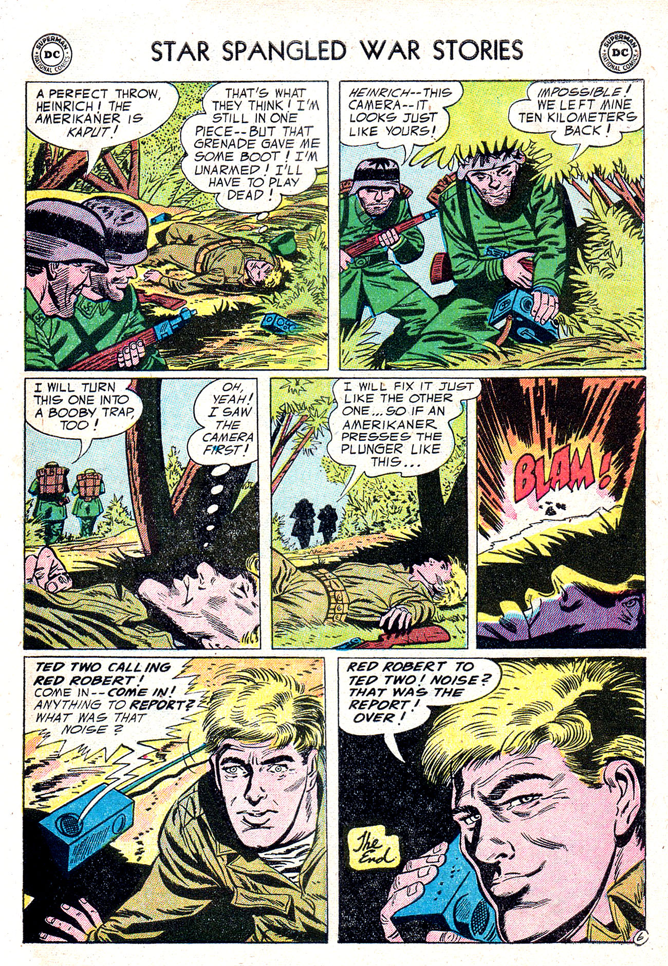Read online Star Spangled War Stories (1952) comic -  Issue #34 - 33