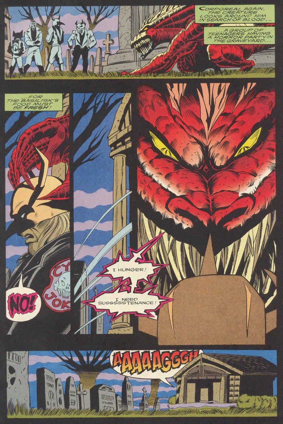 Read online Morbius: The Living Vampire (1992) comic -  Issue #24 - 4