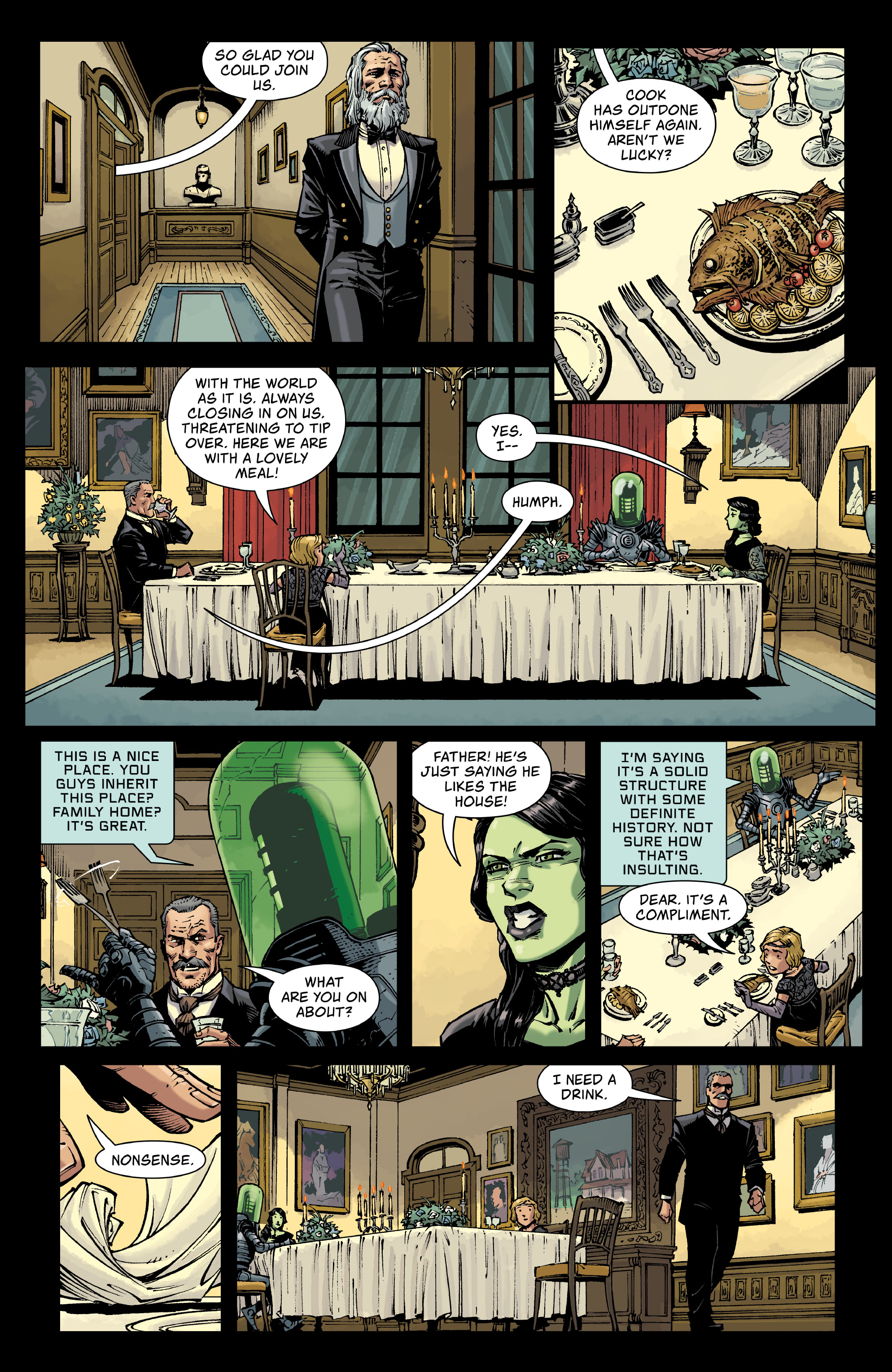 Read online Black Hammer: Visions comic -  Issue #4 - 5