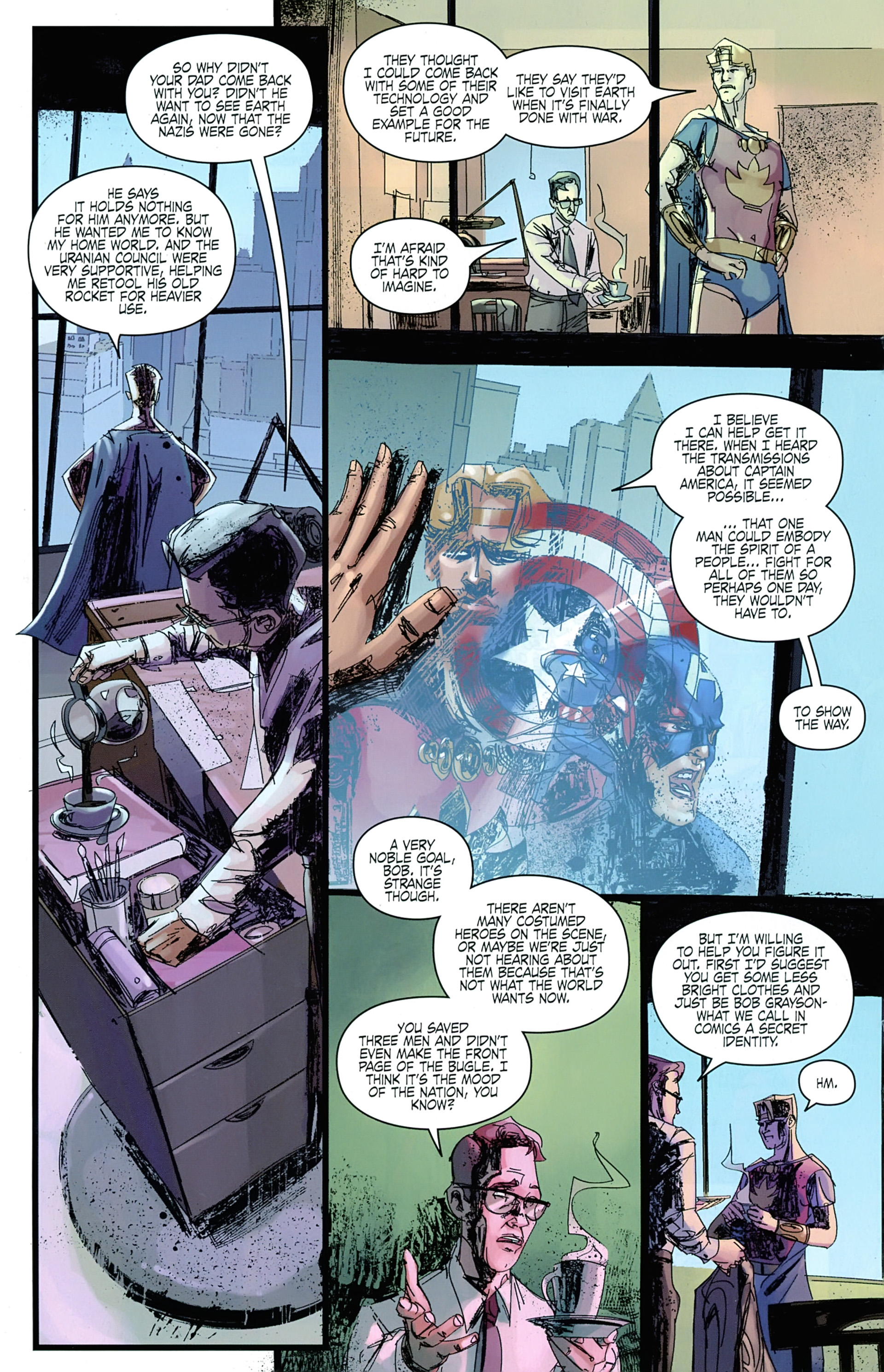 Read online Marvel Boy: The Uranian comic -  Issue #1 - 21