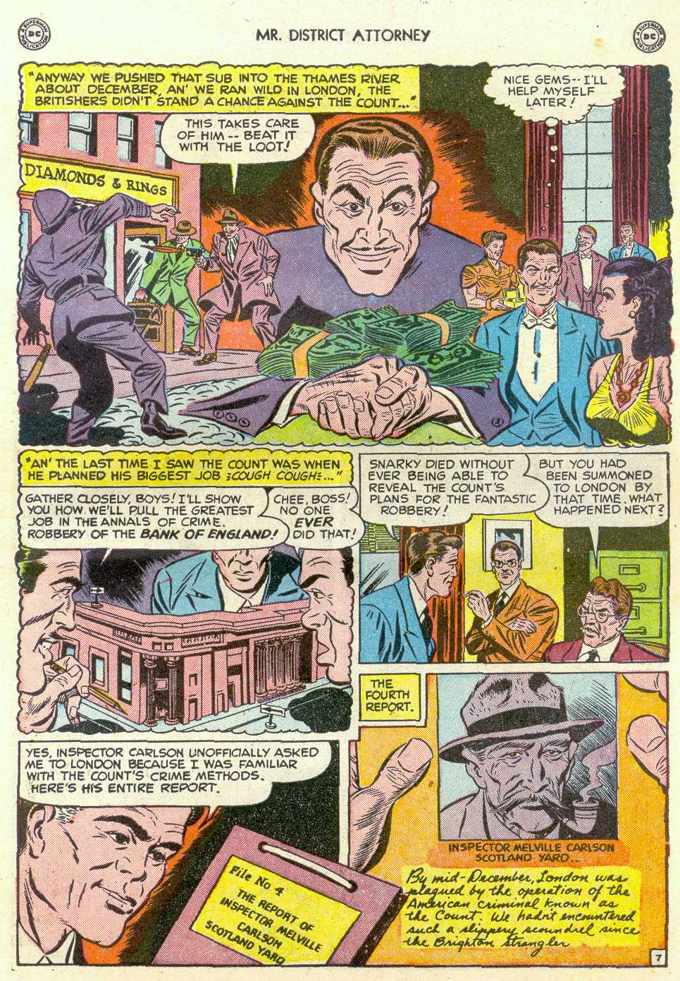 Read online Mr. District Attorney comic -  Issue #6 - 9