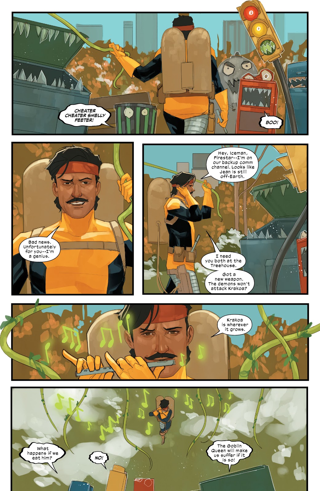 Dark Web: X-Men issue 3 - Page 5