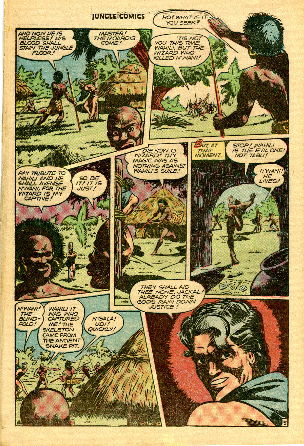 Read online Jungle Comics comic -  Issue #84 - 41