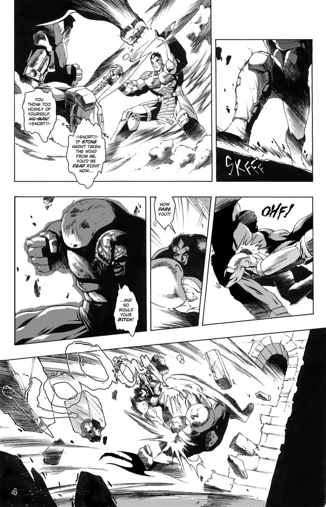 Read online Dragon Arms: Chaos Blade comic -  Issue #3 - 6