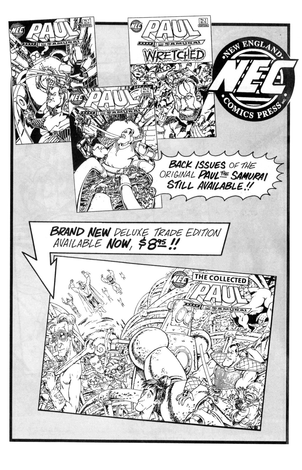 Read online Paul the Samurai (1992) comic -  Issue #1 - 31