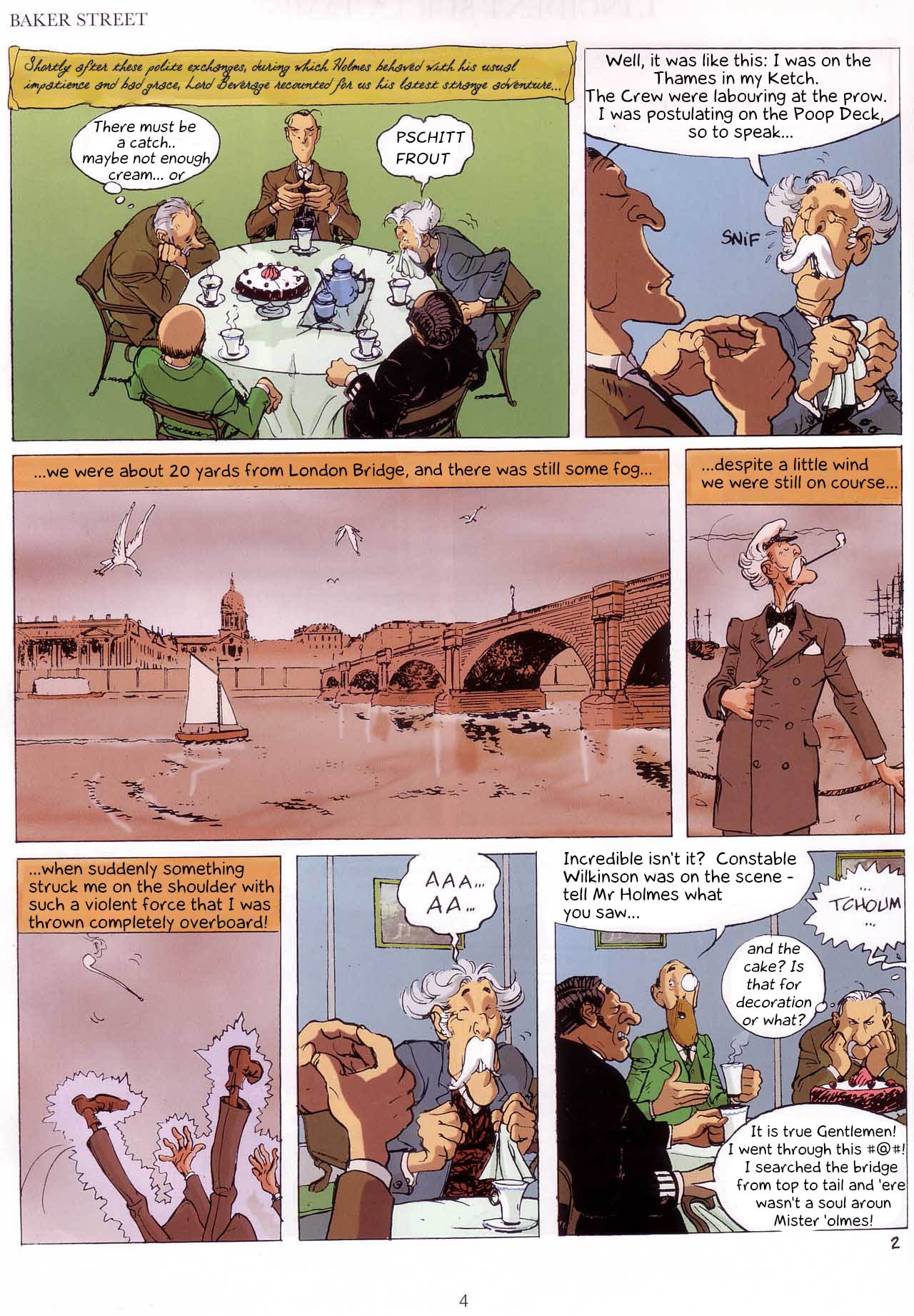 Read online Baker Street (2000) comic -  Issue #1 - 5