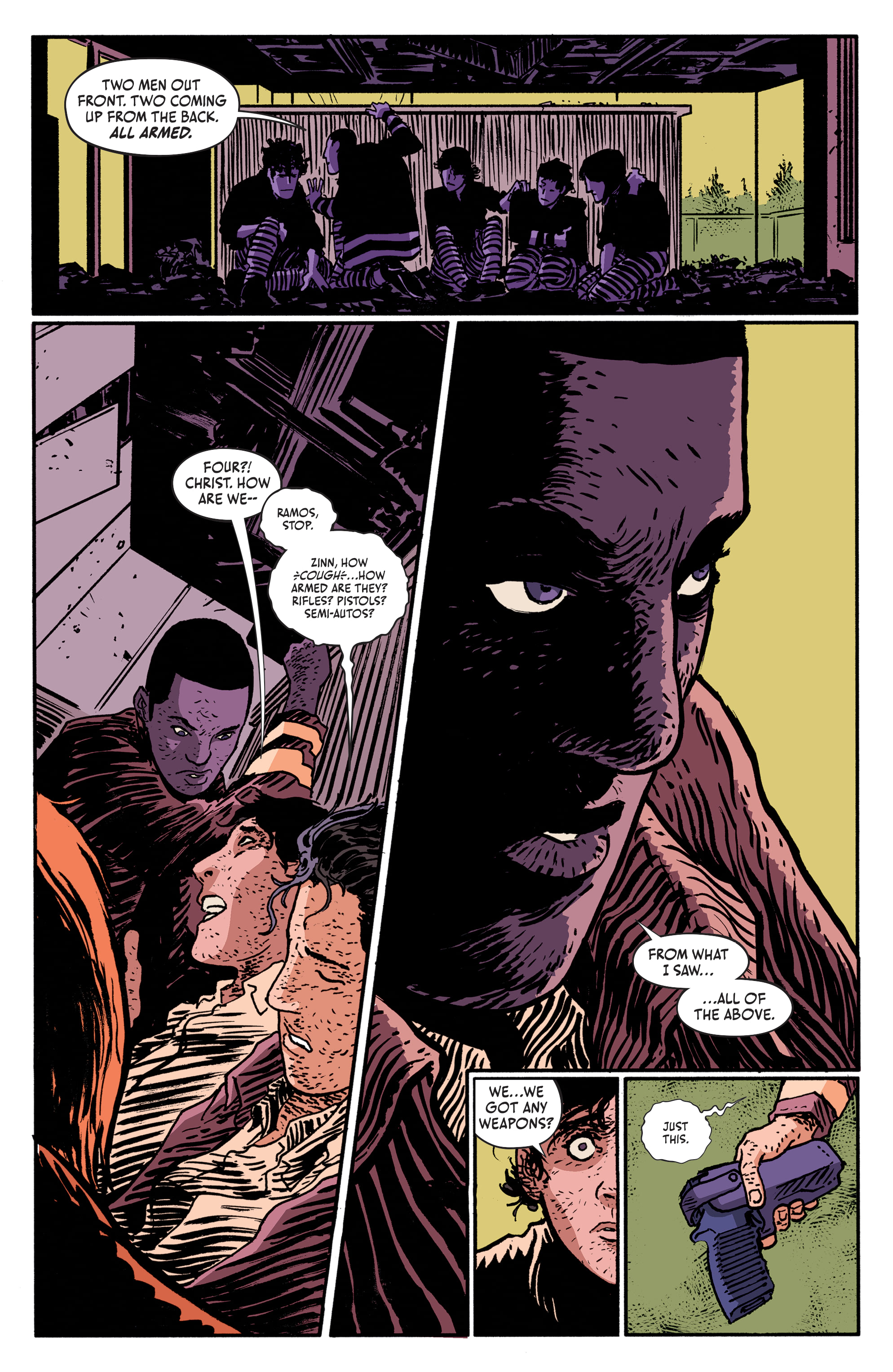 Read online Dark Spaces: Wildfire comic -  Issue #4 - 4