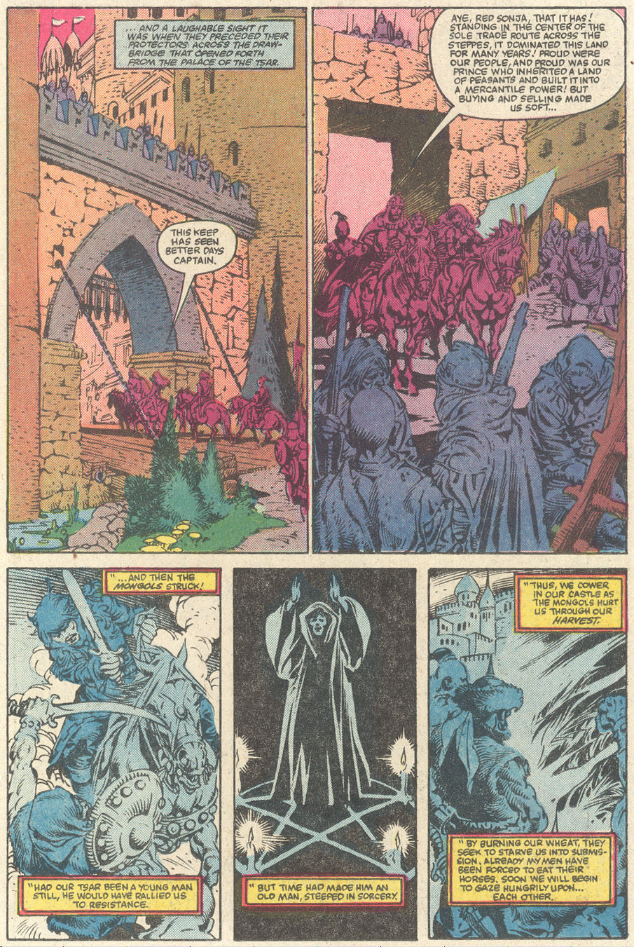 Read online Red Sonja (3rd Series) comic -  Issue #7 - 8