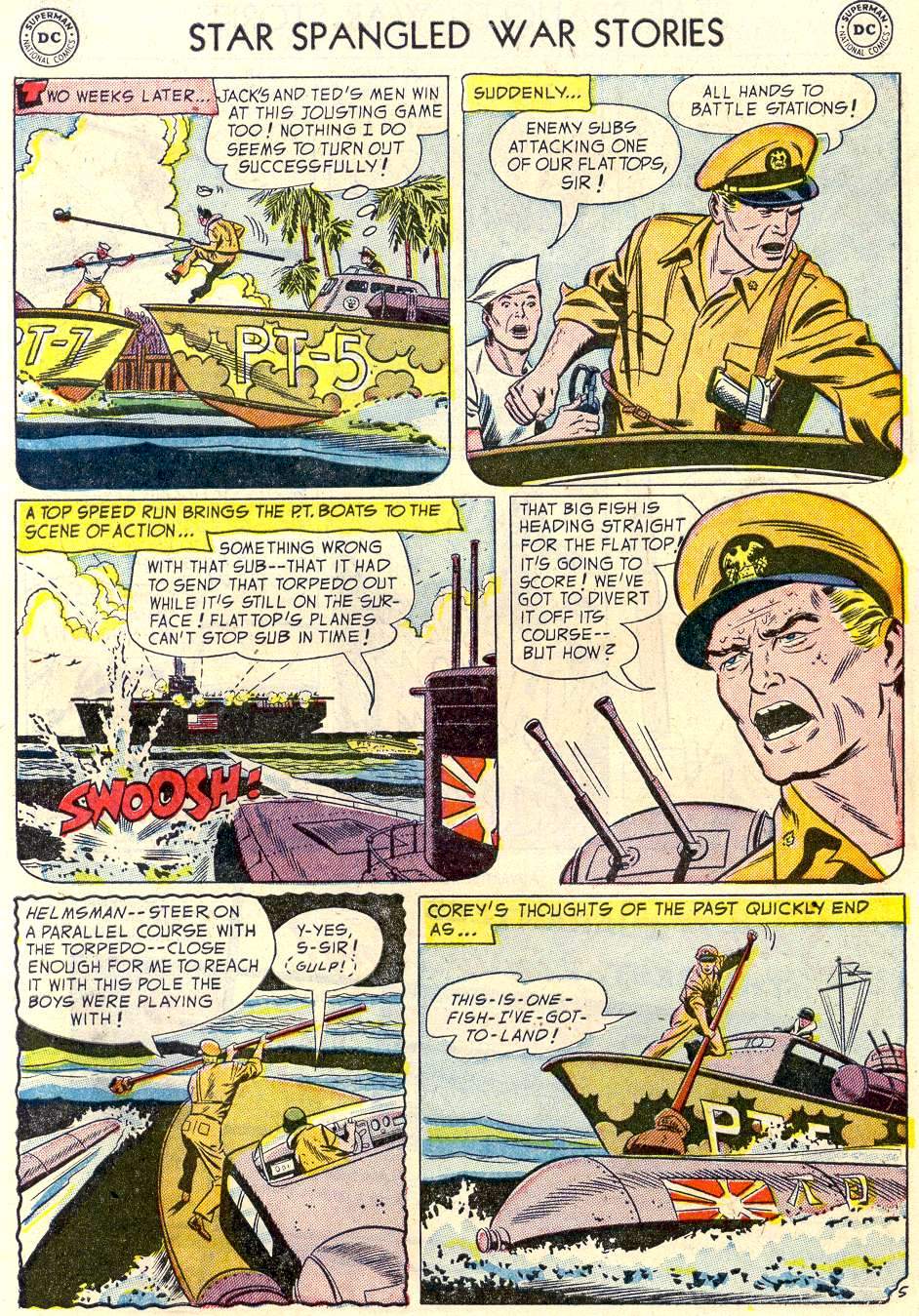 Read online Star Spangled War Stories (1952) comic -  Issue #15 - 7