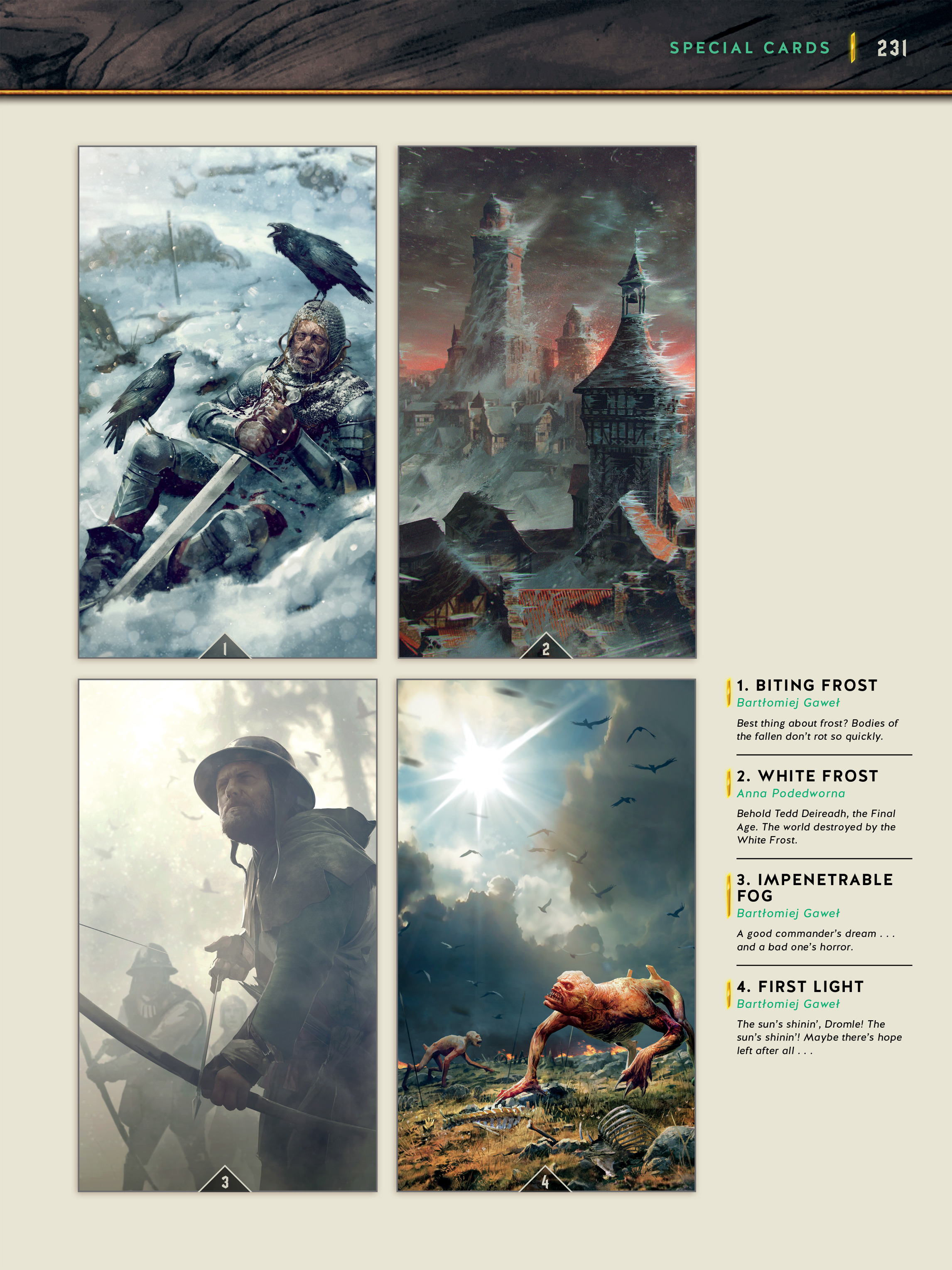 Read online Gwent: Art of the Witcher Card Game comic -  Issue # TPB (Part 3) - 14