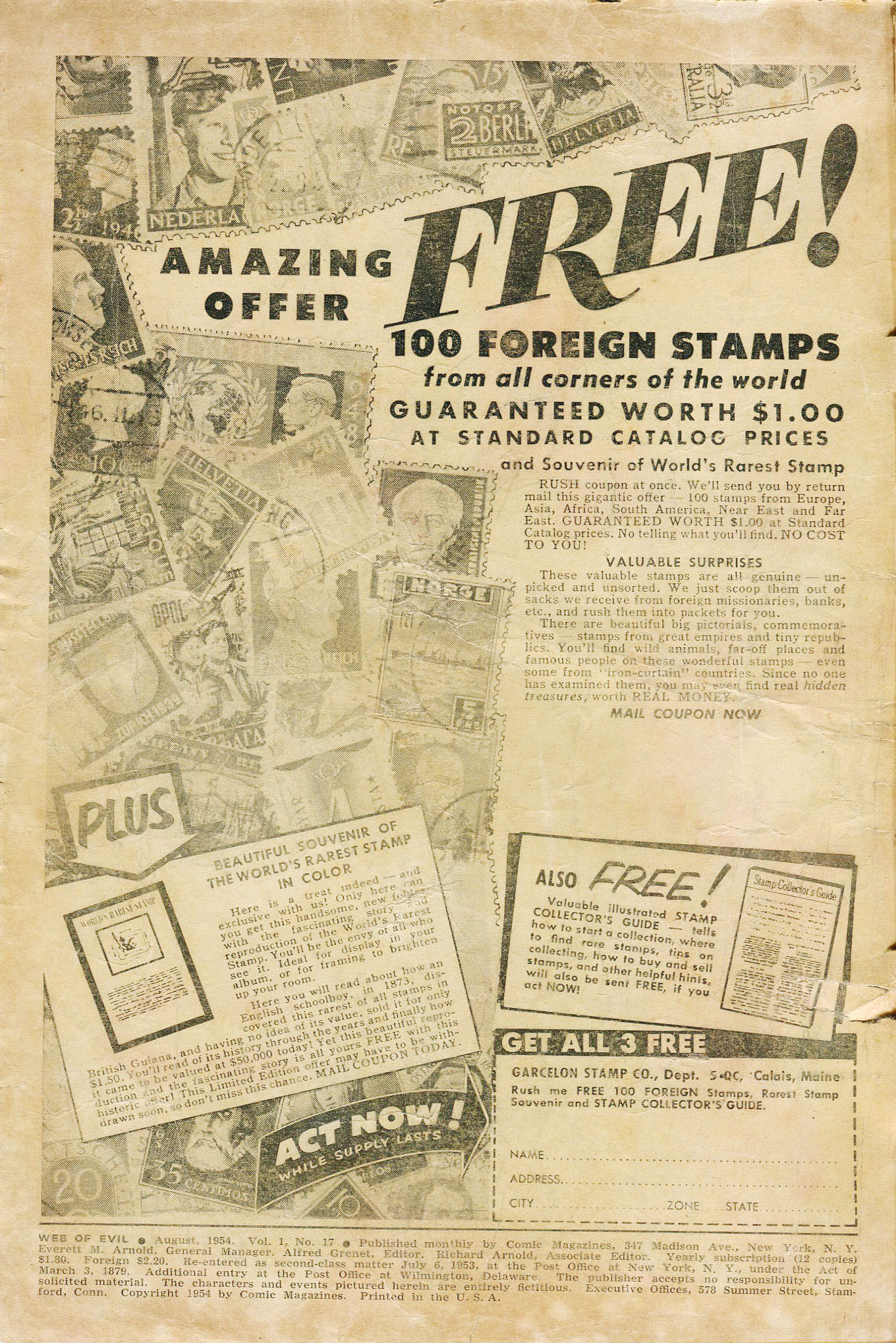 Read online Web of Evil comic -  Issue #17 - 2