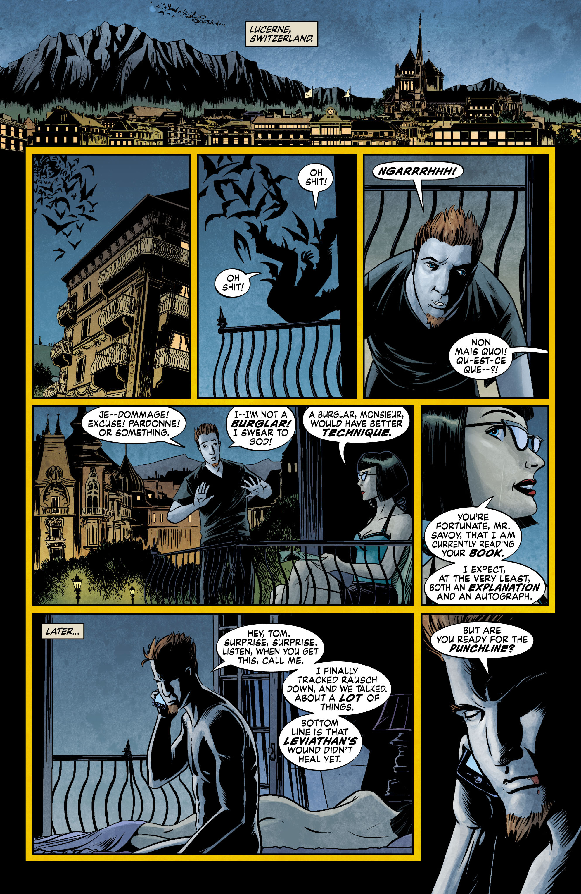 Read online The Unwritten comic -  Issue #39 - 4