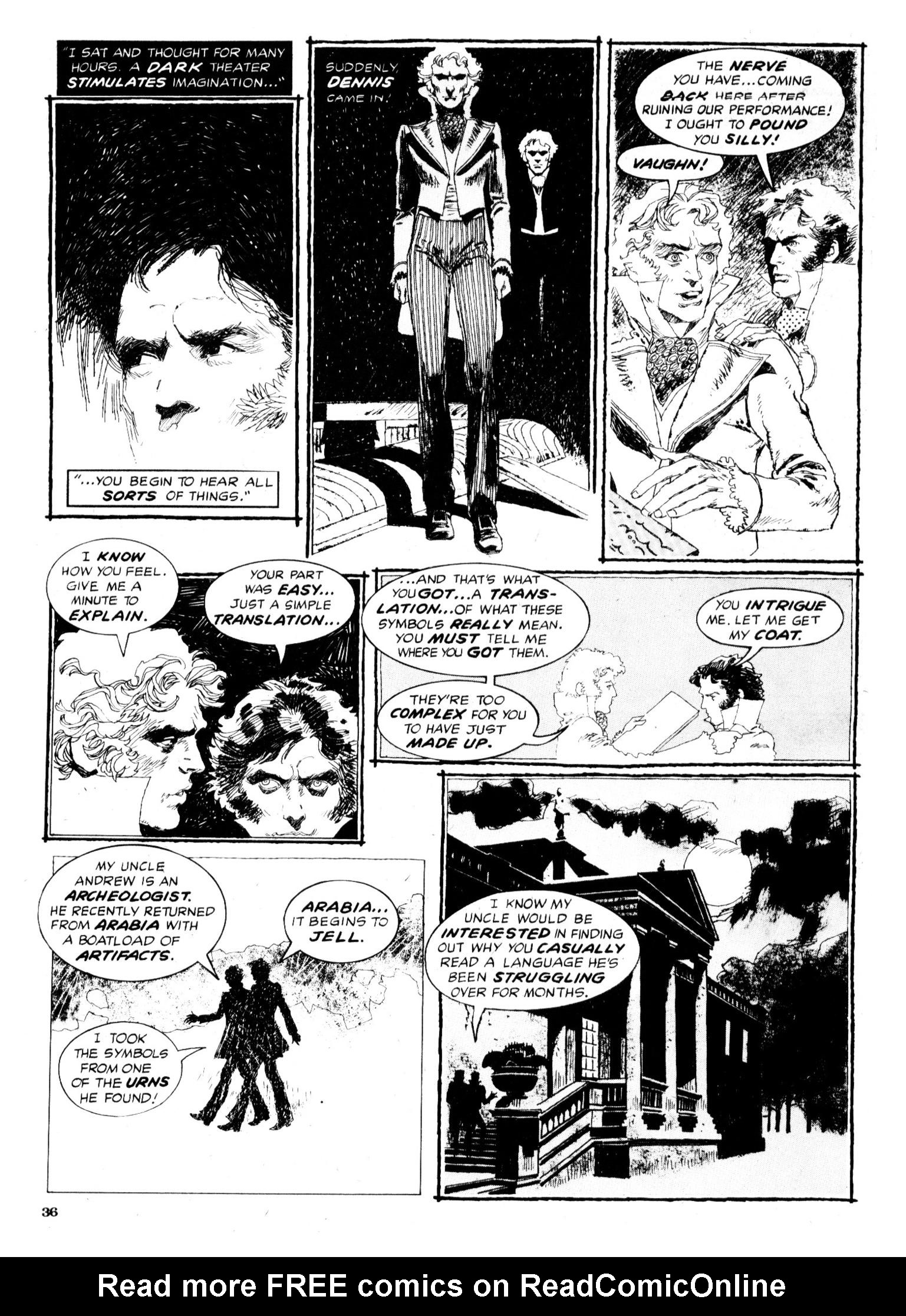 Read online Vampirella (1969) comic -  Issue #109 - 36