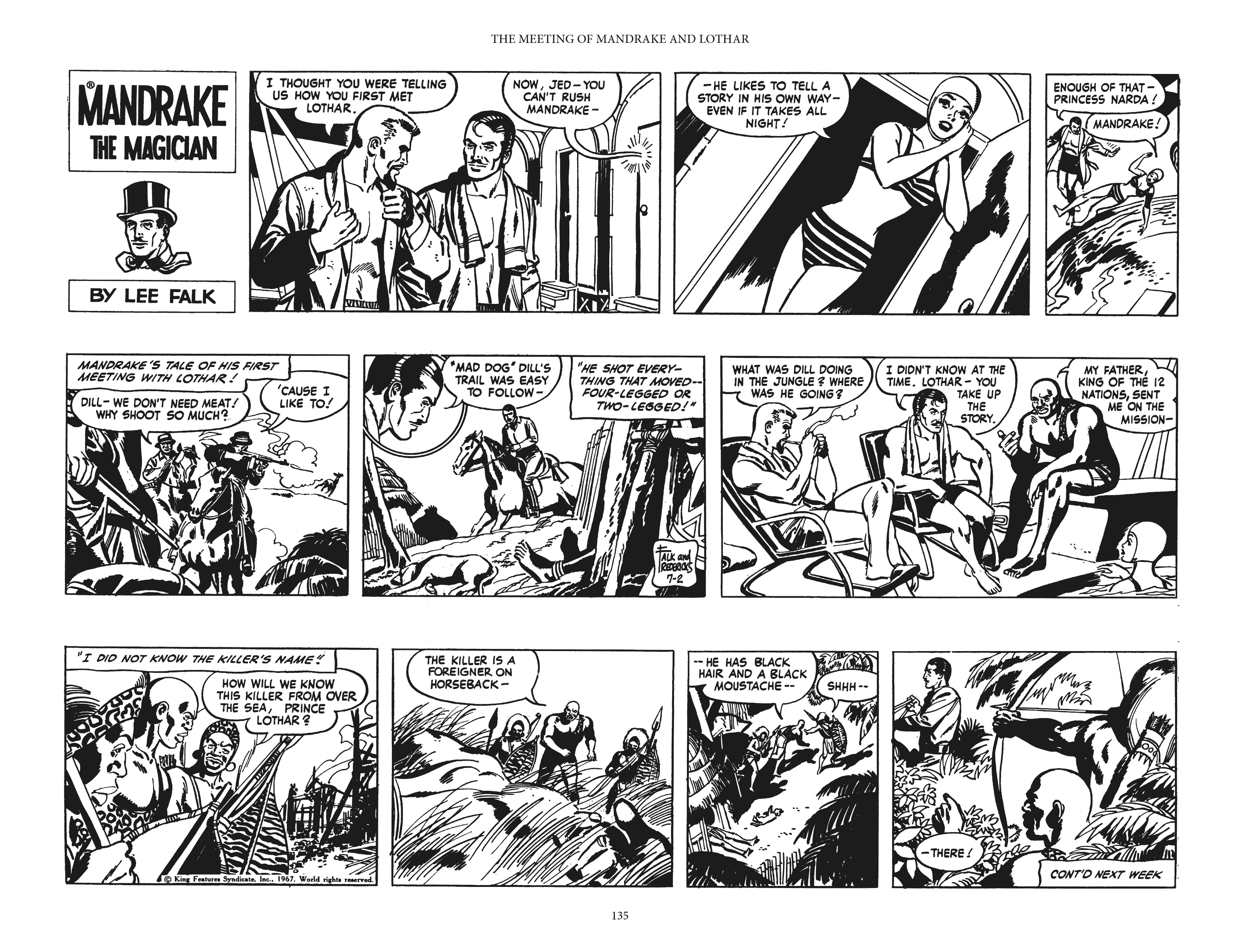 Read online Mandrake the Magician: The Fred Fredricks Sundays comic -  Issue # TPB (Part 2) - 36