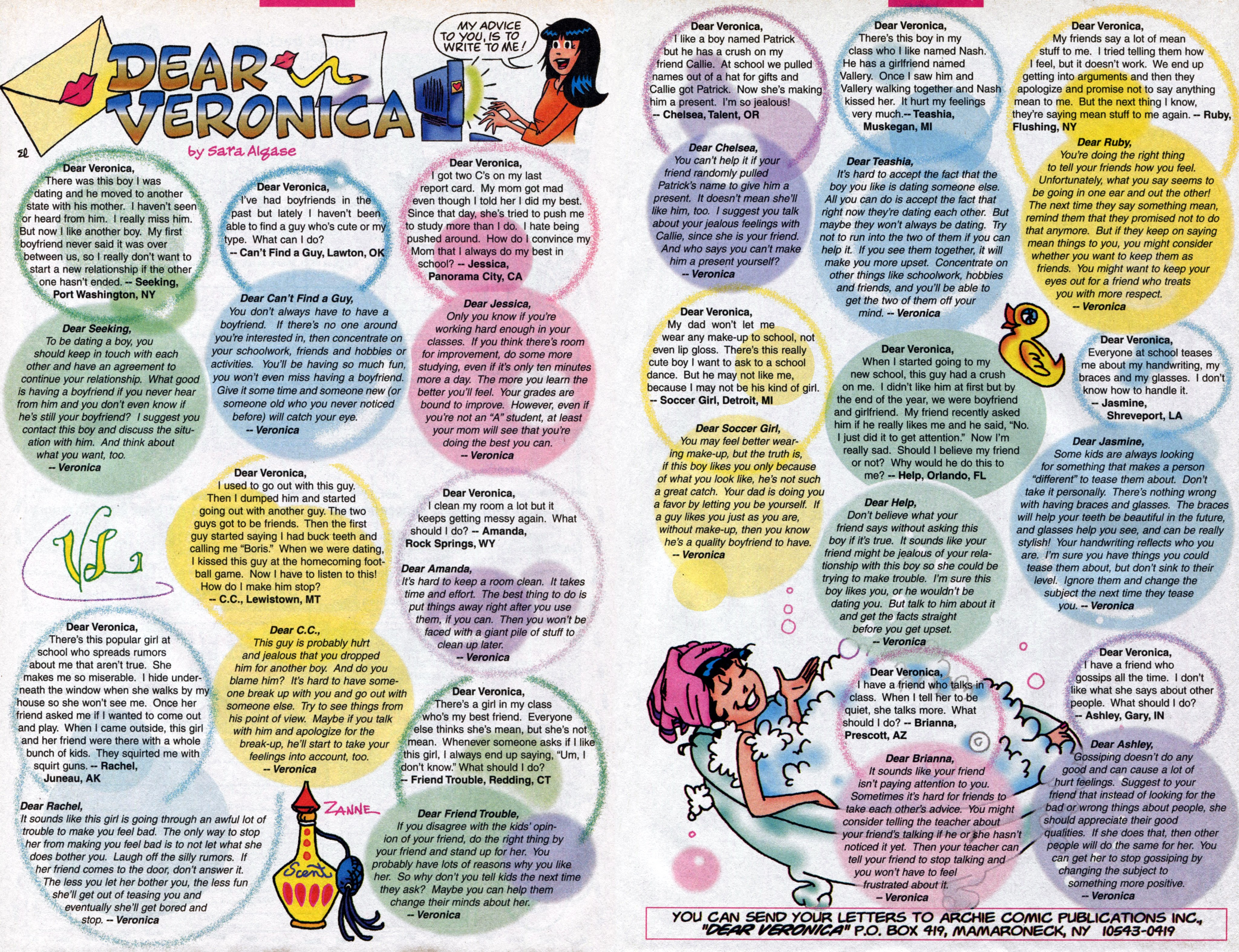 Read online Veronica comic -  Issue #88 - 24