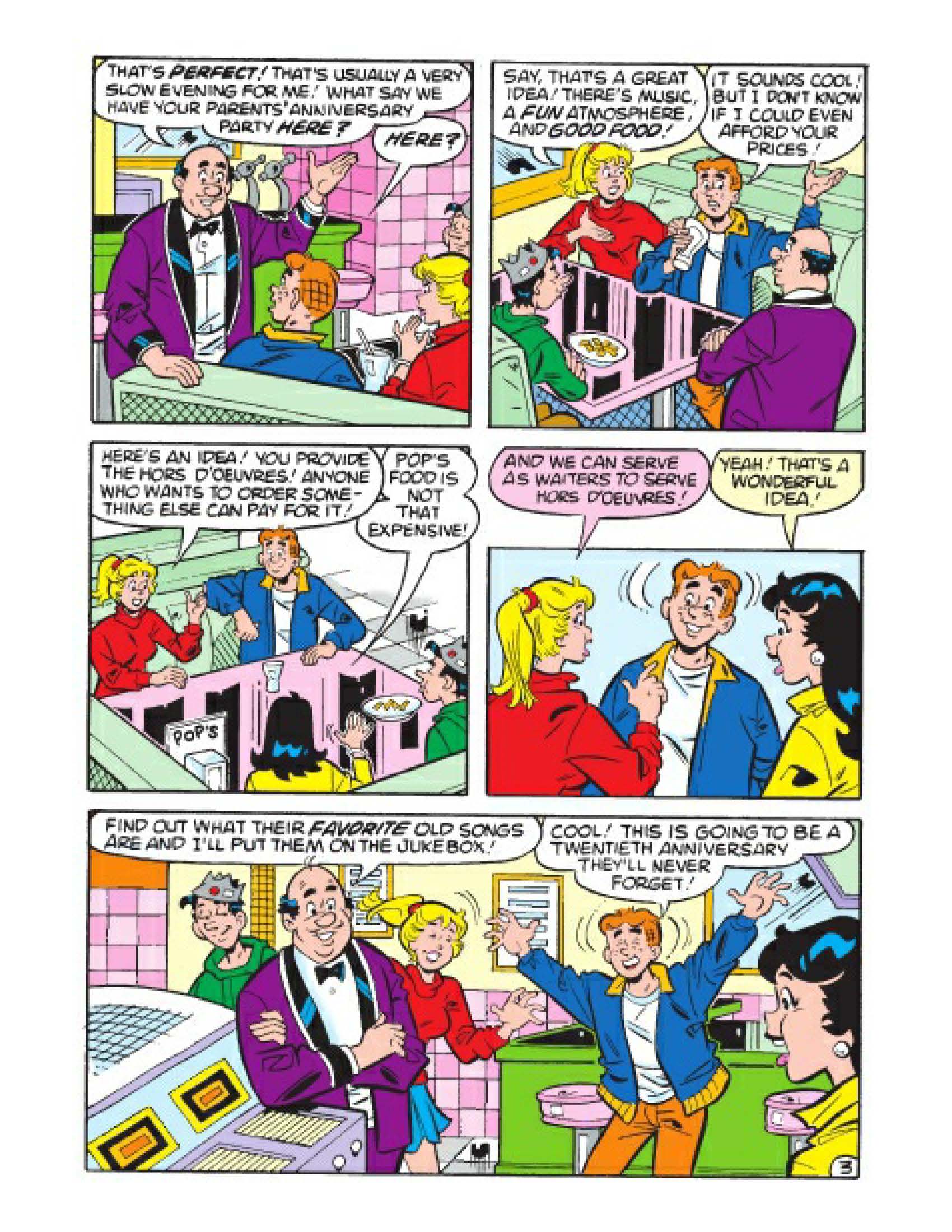 Read online Archie Comics Spectacular: Party Time! comic -  Issue # TPB - 36