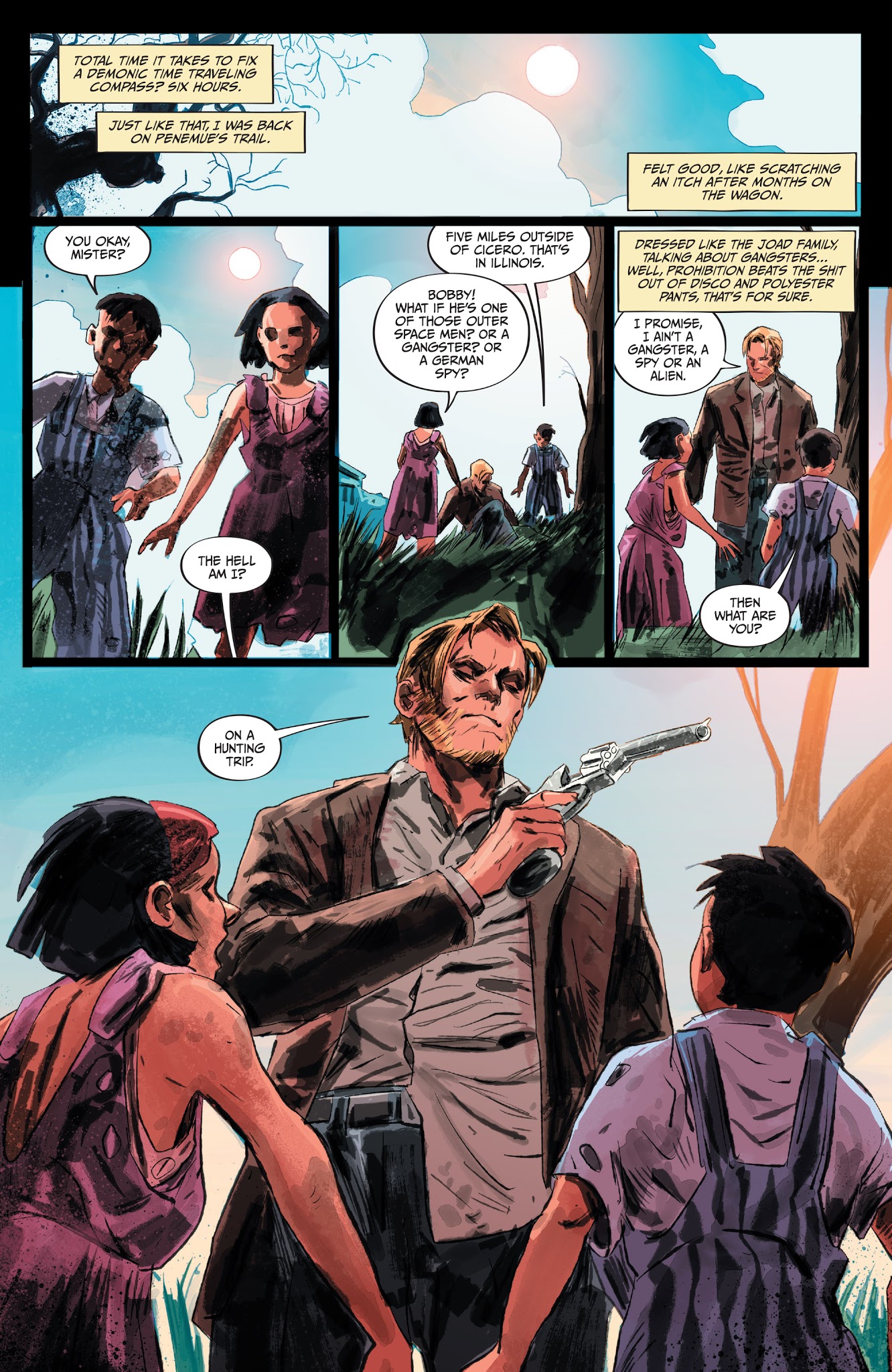 Read online Lucas Stand: Inner Demons comic -  Issue #1 - 12