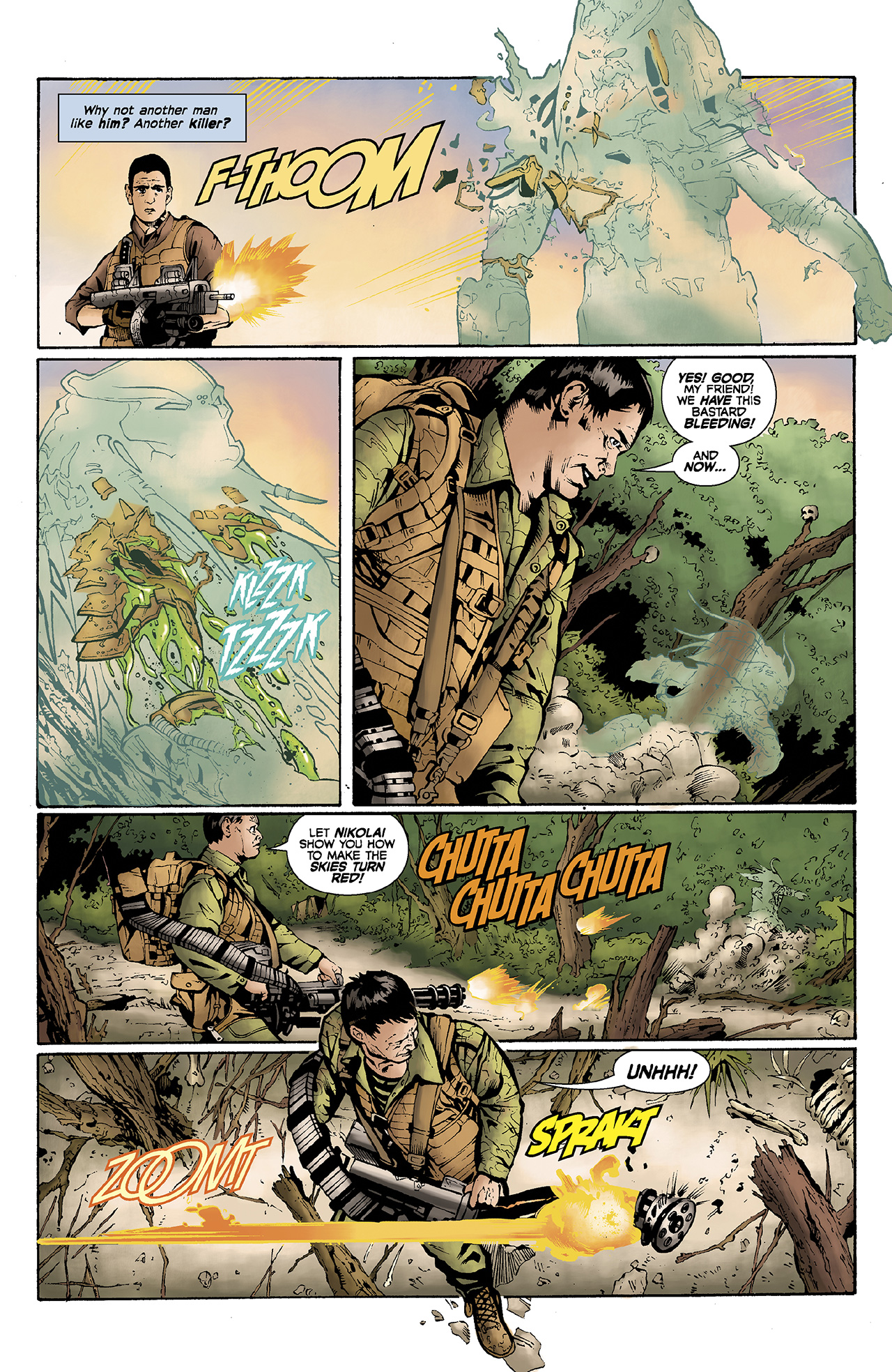 Read online Predators Film Adaptation comic -  Issue # Full - 29