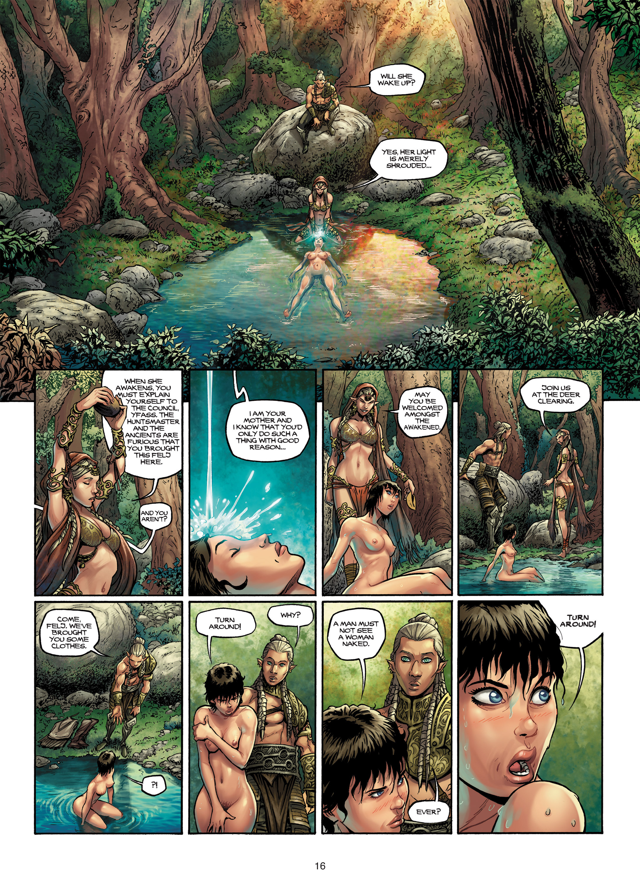 Read online Elves comic -  Issue #2 - 16