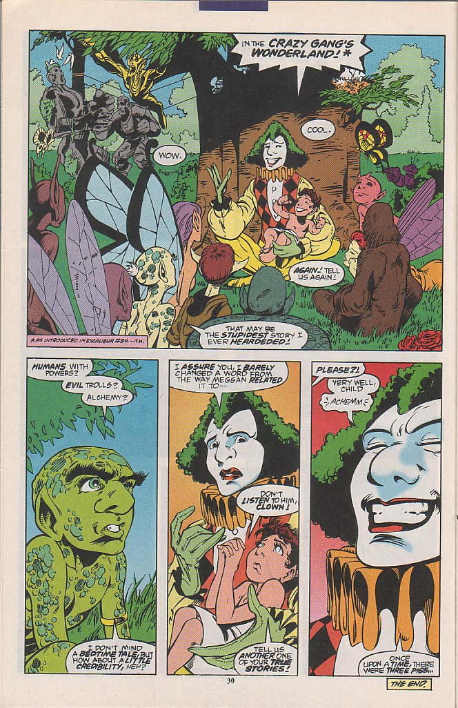 Read online Excalibur (1988) comic -  Issue #58 - 23
