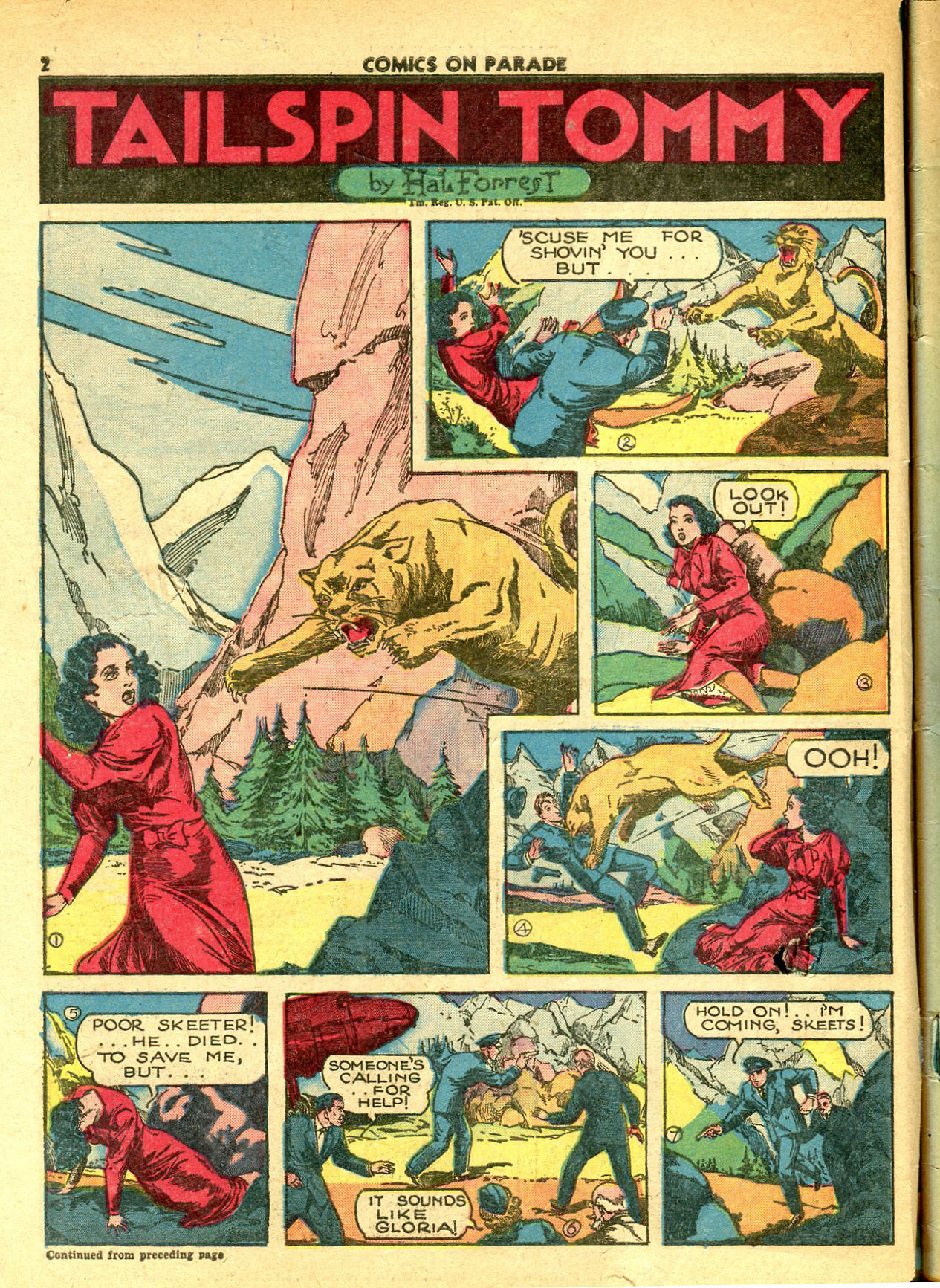 Read online Comics on Parade comic -  Issue #24 - 3