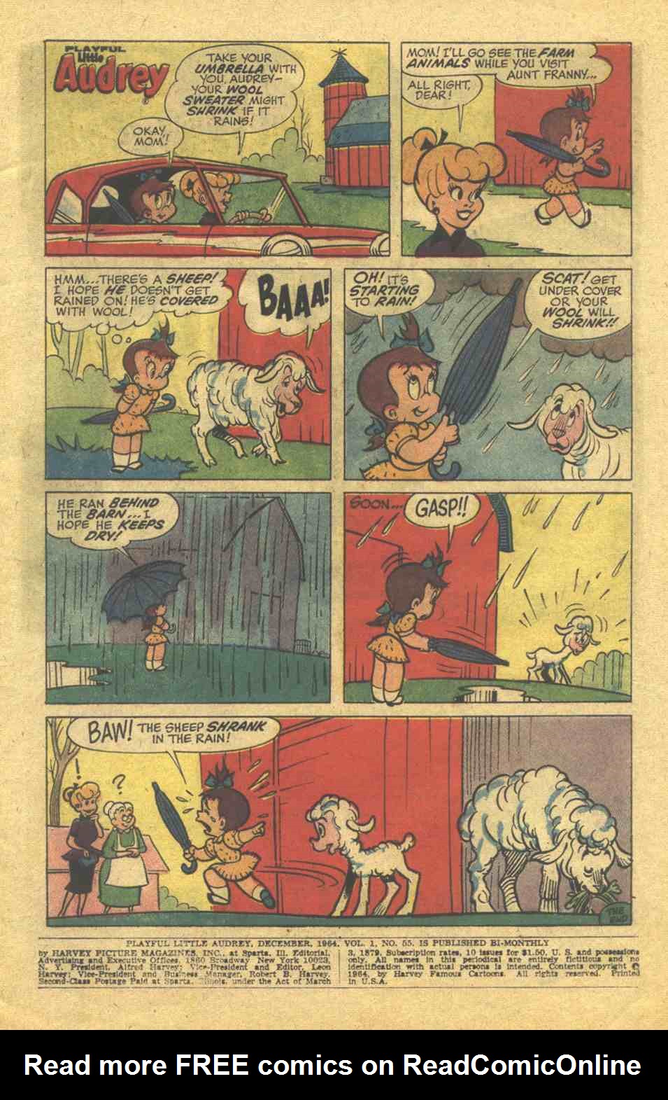 Read online Playful Little Audrey comic -  Issue #55 - 3