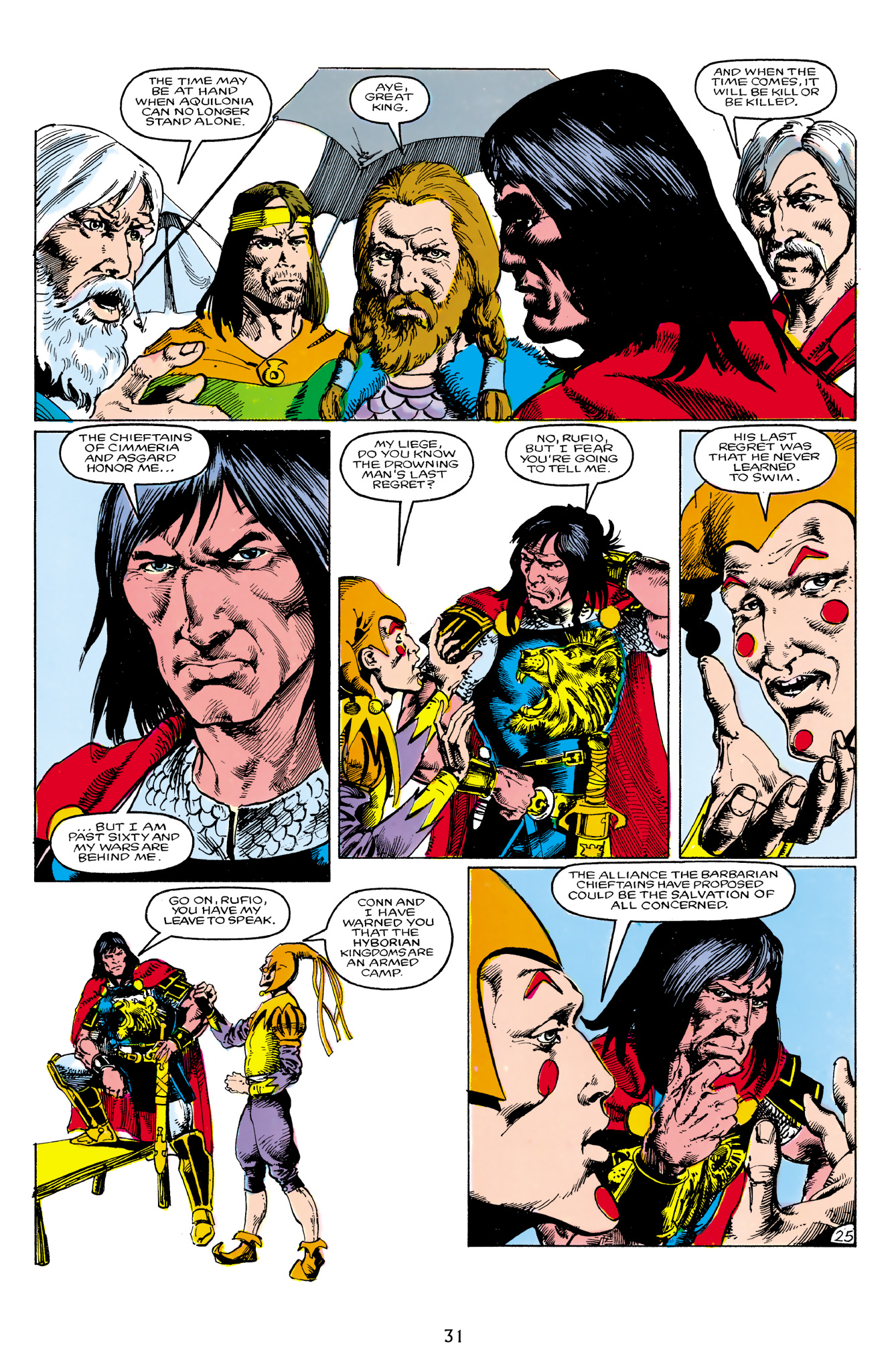Read online The Chronicles of King Conan comic -  Issue # TPB 7 (Part 1) - 32
